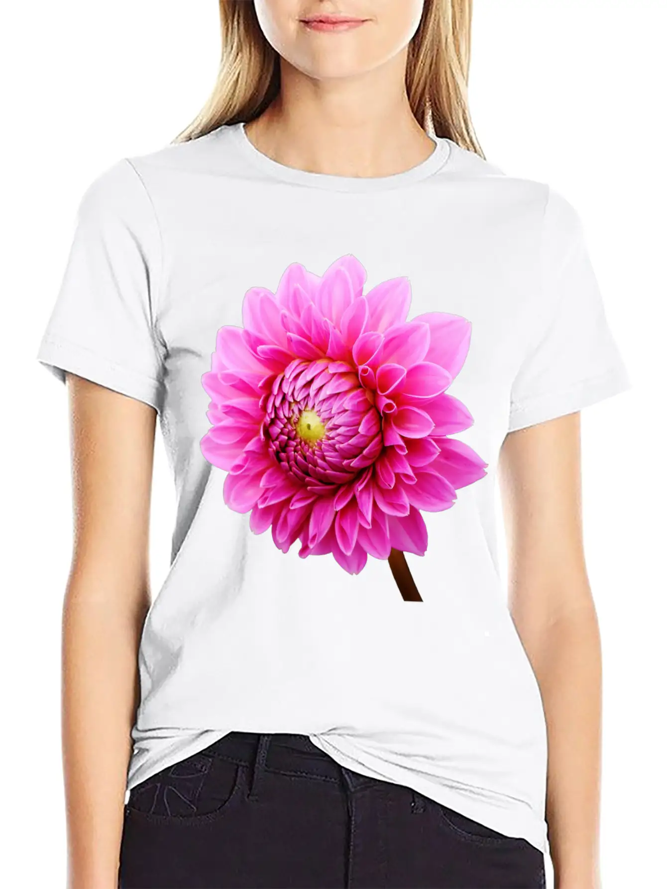 Flowers Lilies Tulips Orchids Sunflower Dahlia Ger Essential Unisex Summer Tee – Soft Cotton Casual Fit