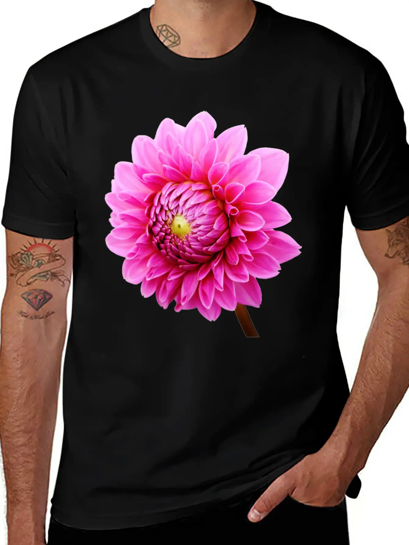 Flowers Lilies Tulips Orchids Sunflower Dahlia Ger Essential Unisex Summer Tee – Soft Cotton Casual Fit