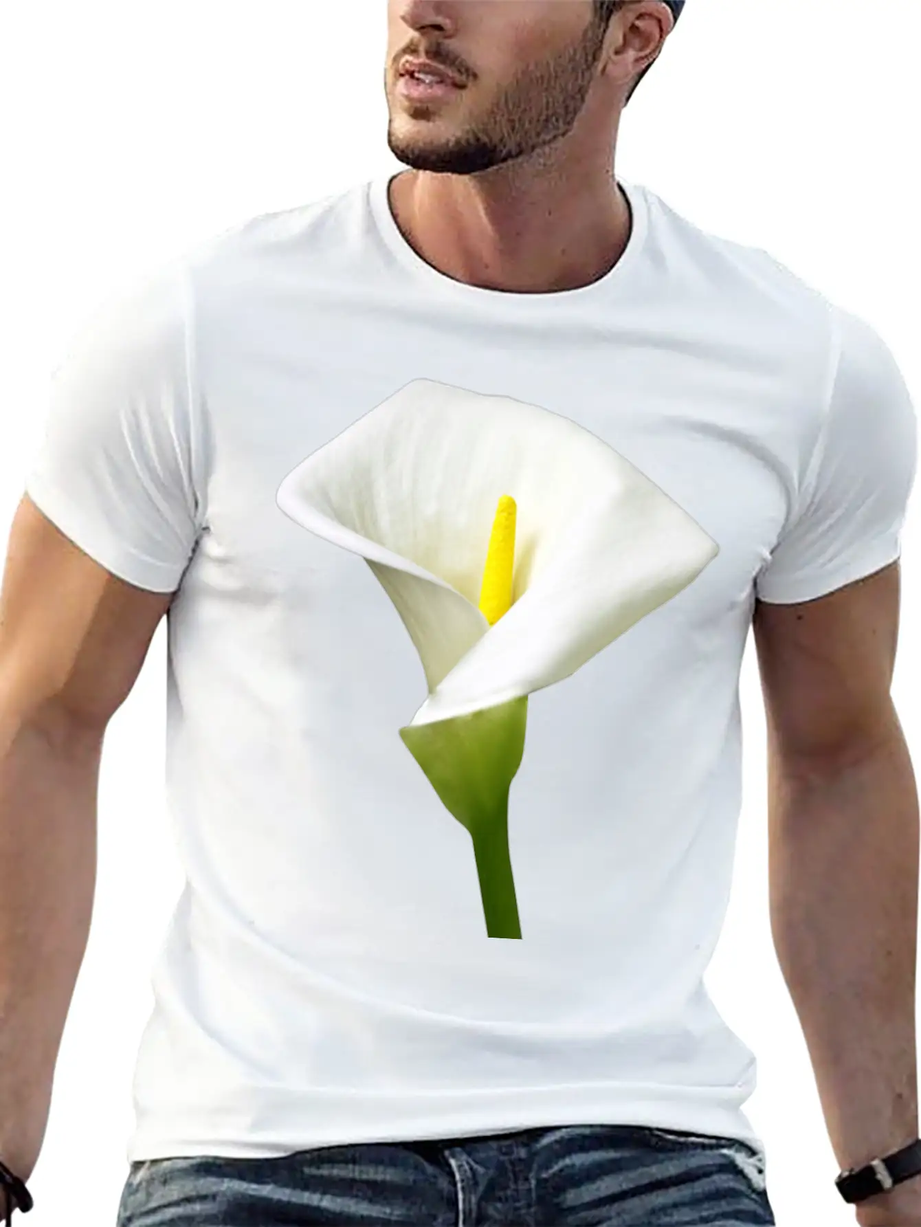 Flowers Lilies Tulips Orchids Sunflower Dahlia Ger Stylish Everyday T-Shirt – Unisex Basic Cotton Tee