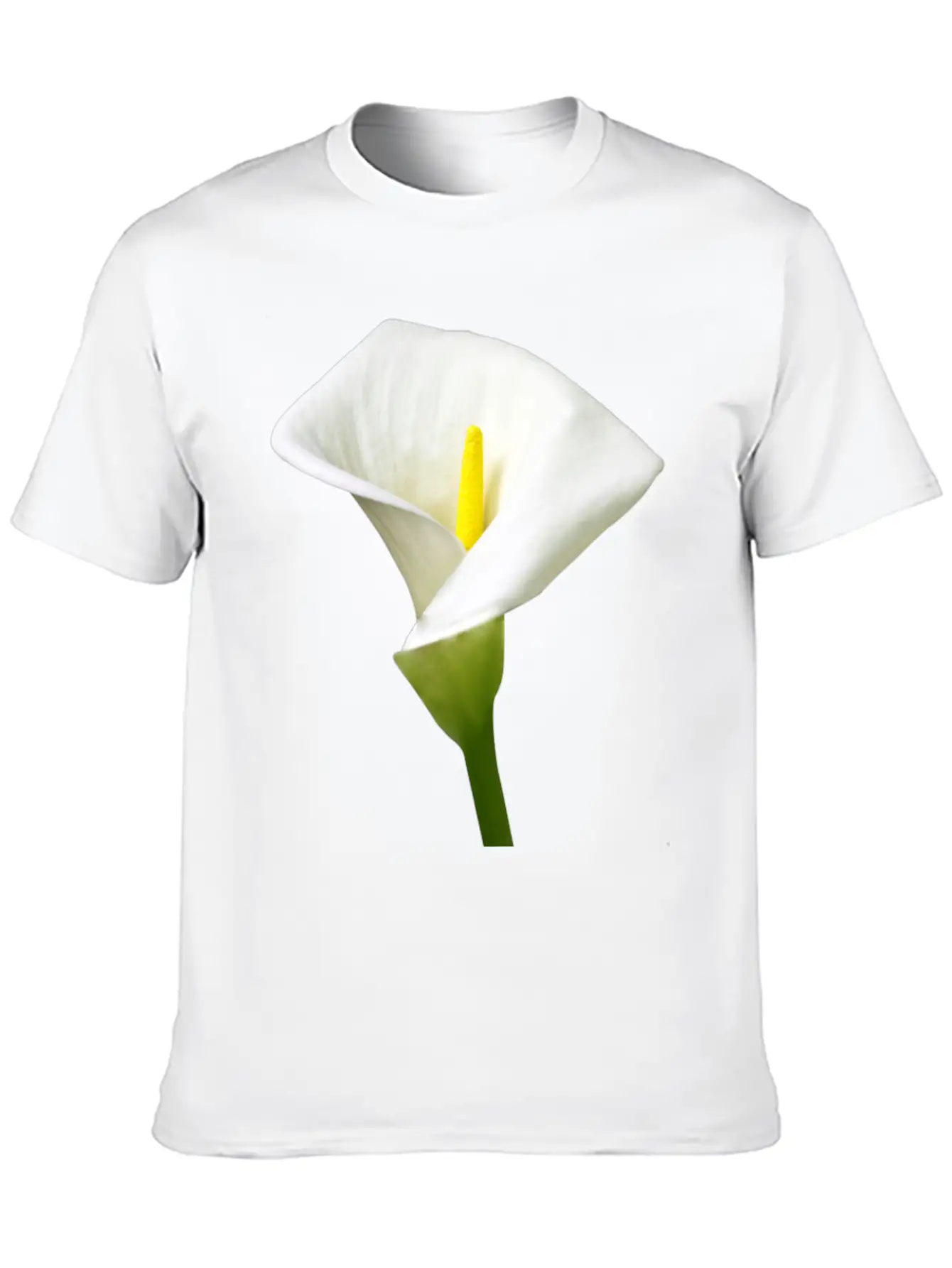 Flowers Lilies Tulips Orchids Sunflower Dahlia Ger Stylish Everyday T-Shirt – Unisex Basic Cotton Tee
