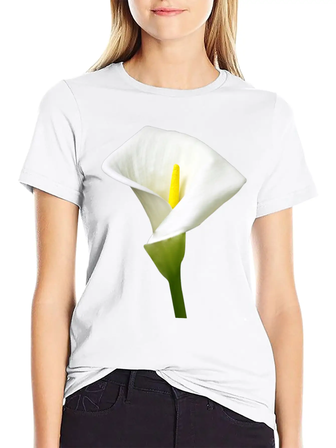 Flowers Lilies Tulips Orchids Sunflower Dahlia Ger Stylish Everyday T-Shirt – Unisex Basic Cotton Tee