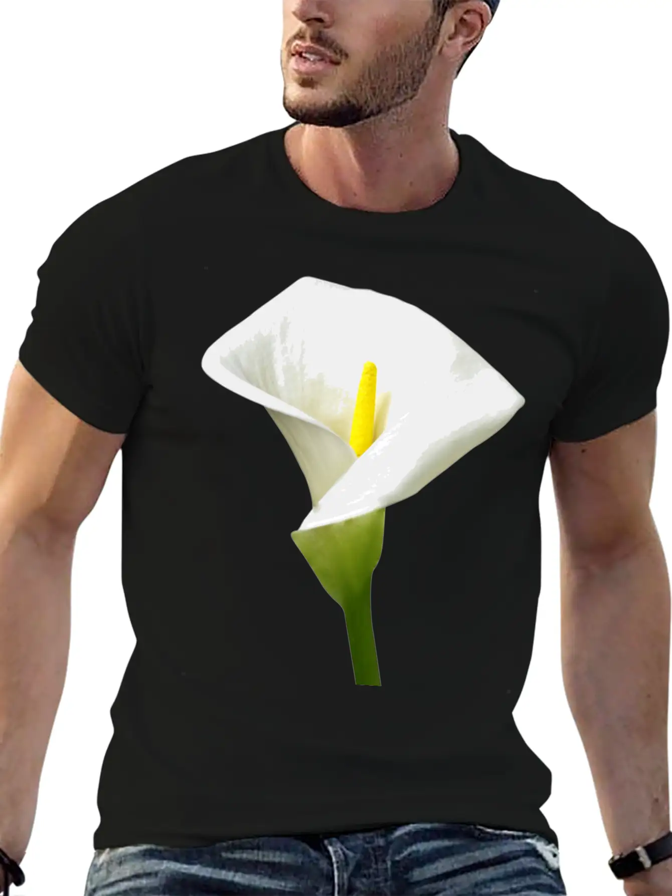 Flowers Lilies Tulips Orchids Sunflower Dahlia Ger Stylish Everyday T-Shirt – Unisex Basic Cotton Tee