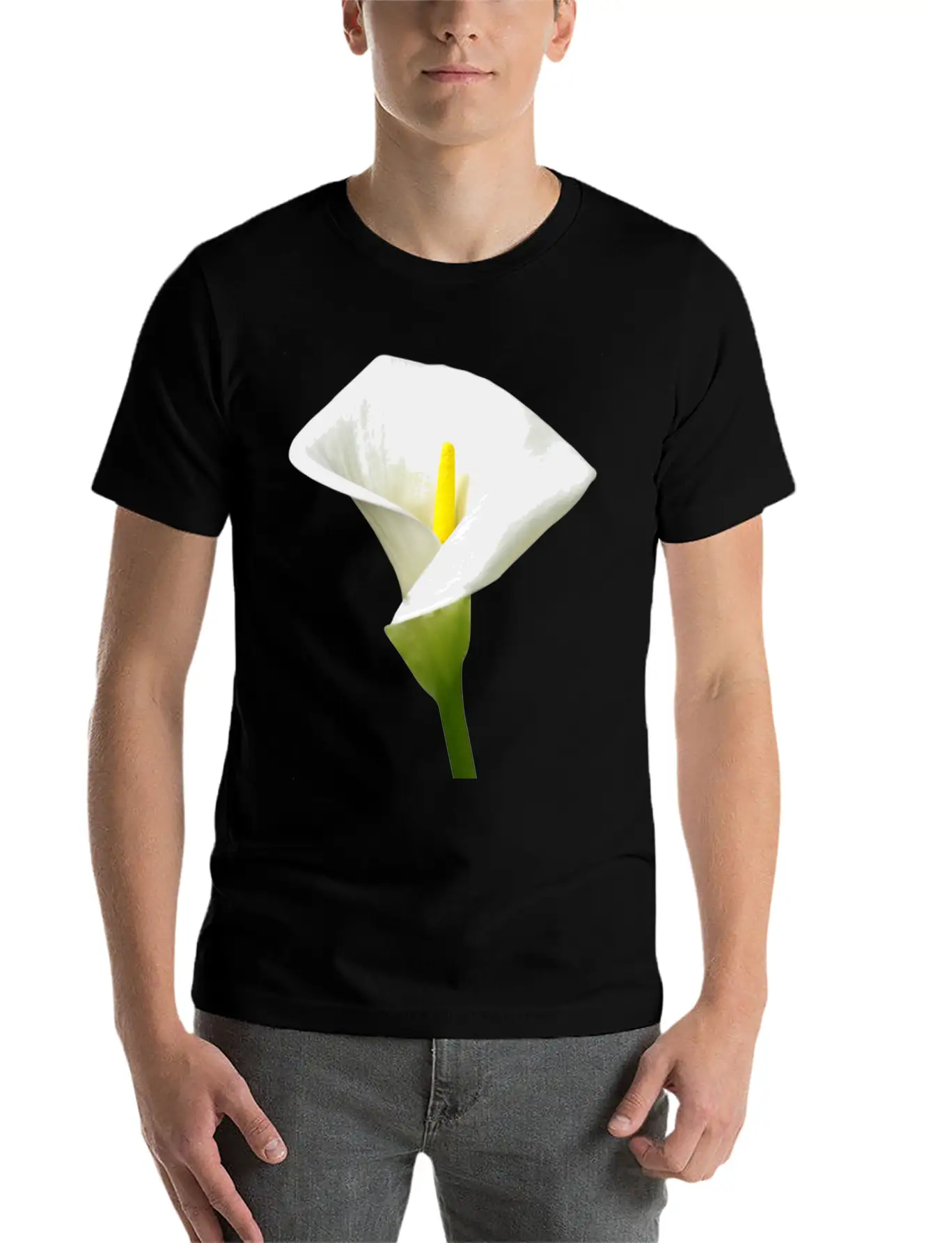 Flowers Lilies Tulips Orchids Sunflower Dahlia Ger Stylish Everyday T-Shirt – Unisex Basic Cotton Tee