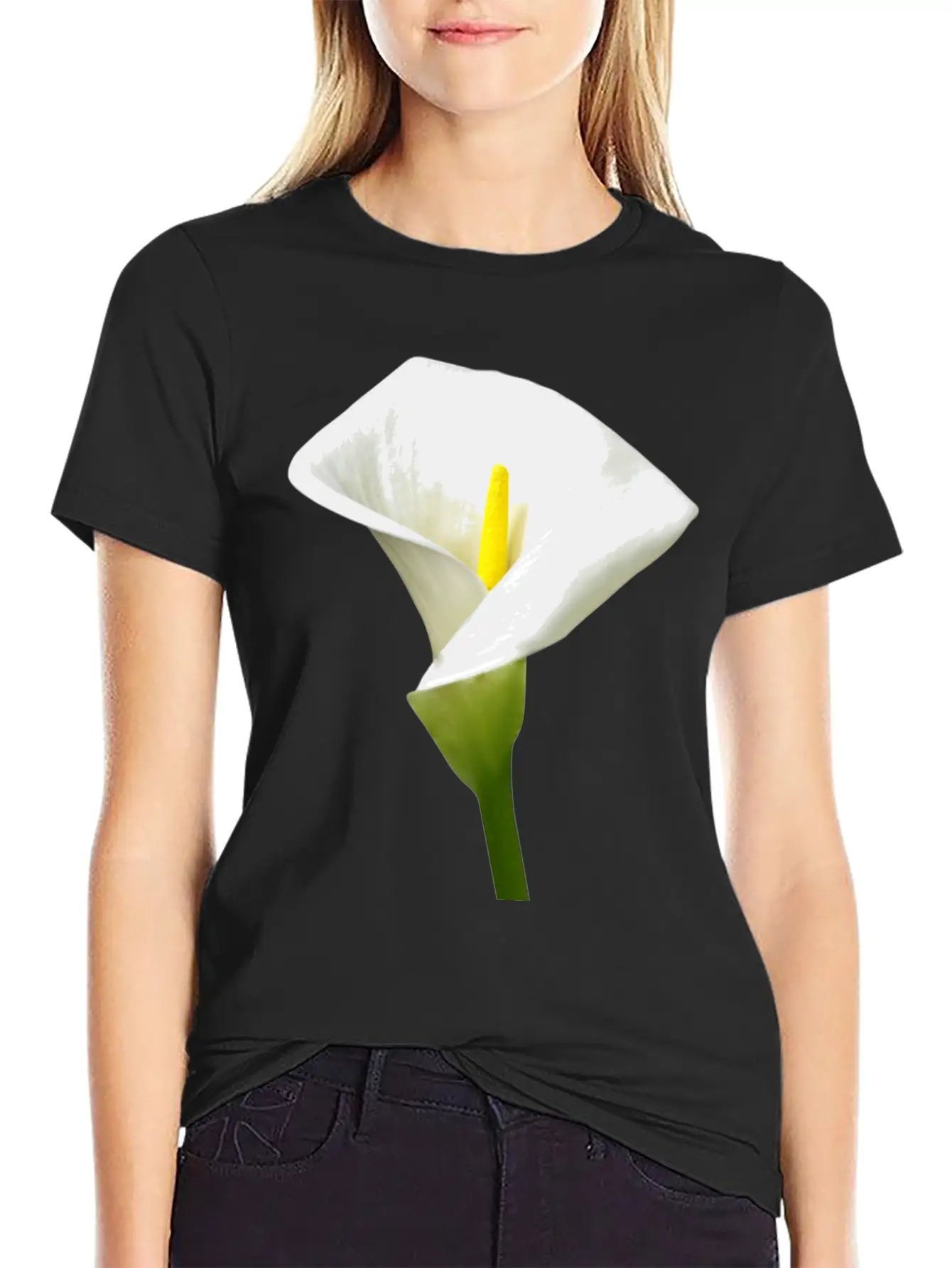 Flowers Lilies Tulips Orchids Sunflower Dahlia Ger Stylish Everyday T-Shirt – Unisex Basic Cotton Tee