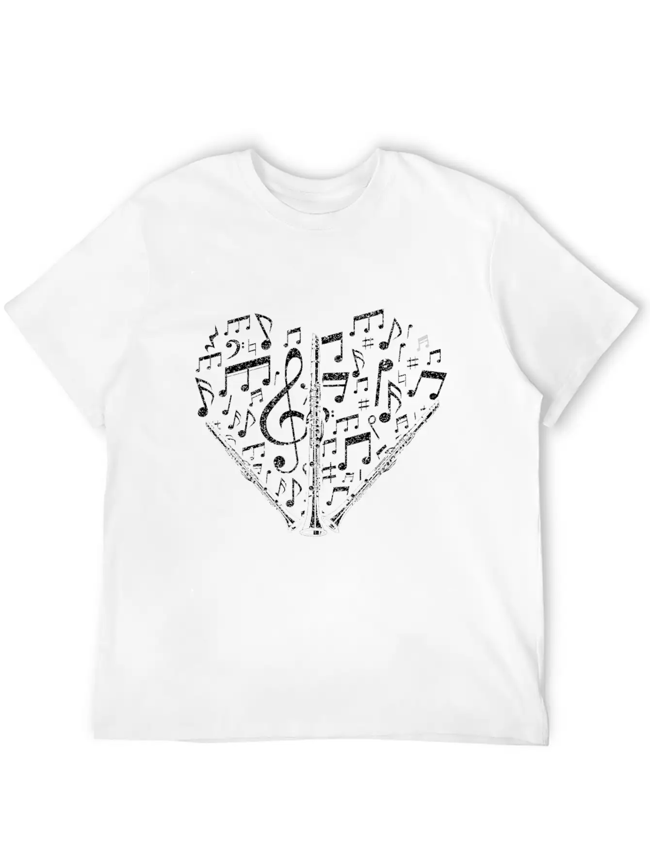 Flute Love Stylish Everyday T-Shirt – Unisex Basic Cotton Tee