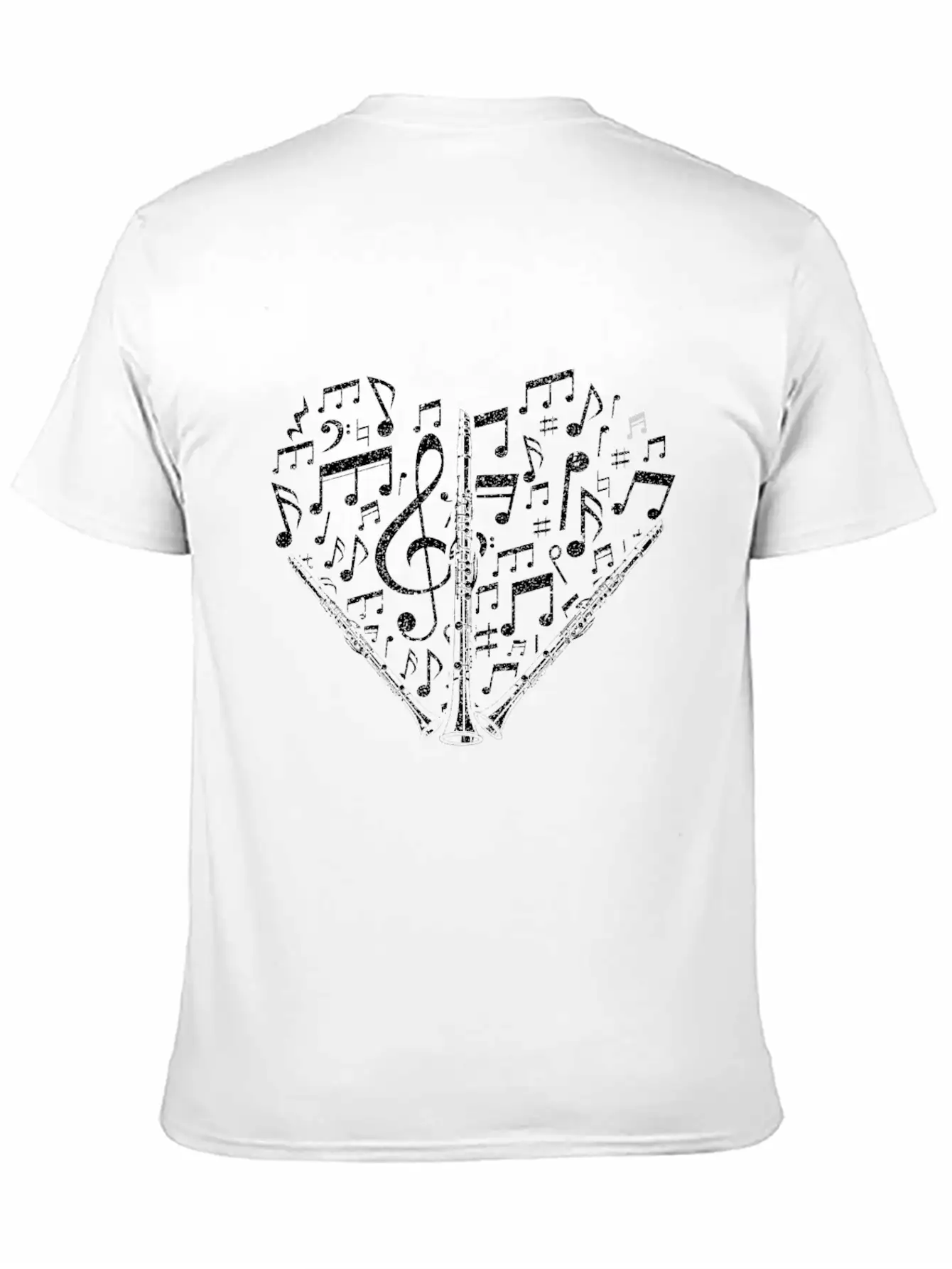 Flute Love Stylish Everyday T-Shirt – Unisex Basic Cotton Tee