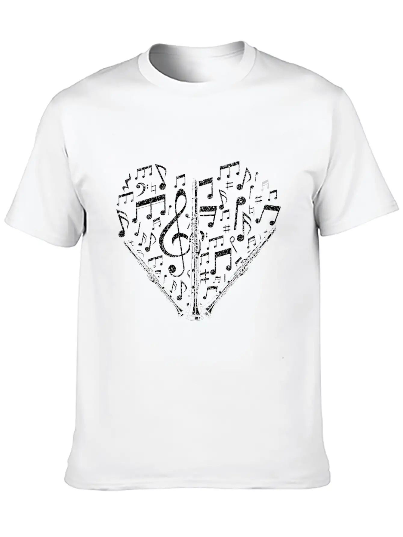 Flute Love Stylish Everyday T-Shirt – Unisex Basic Cotton Tee