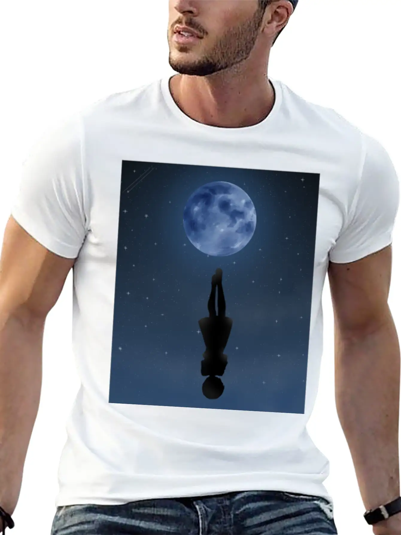 Fly Me To The Moon Timeless Short Sleeve Tee – Comfy And Minimalist Design