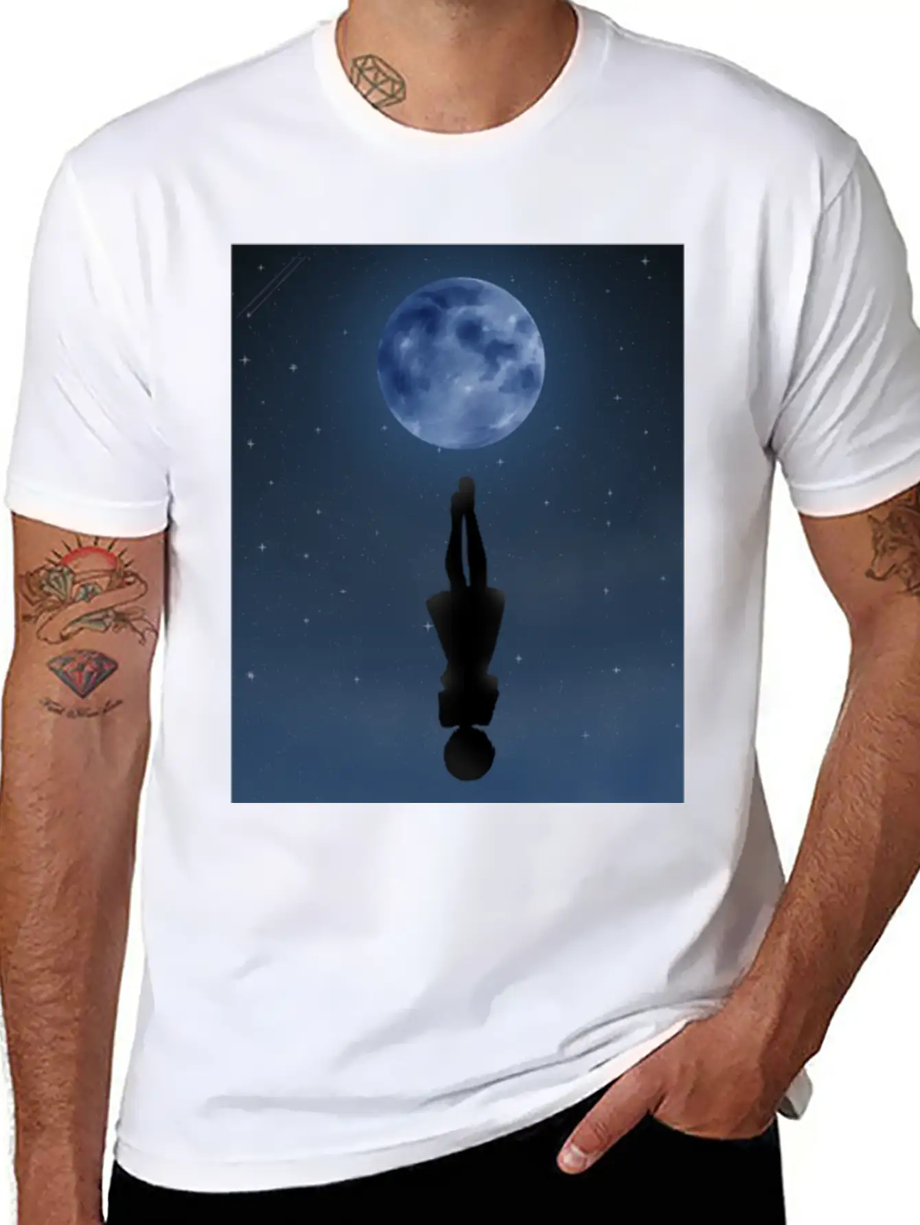 Fly Me To The Moon Timeless Short Sleeve Tee – Comfy And Minimalist Design