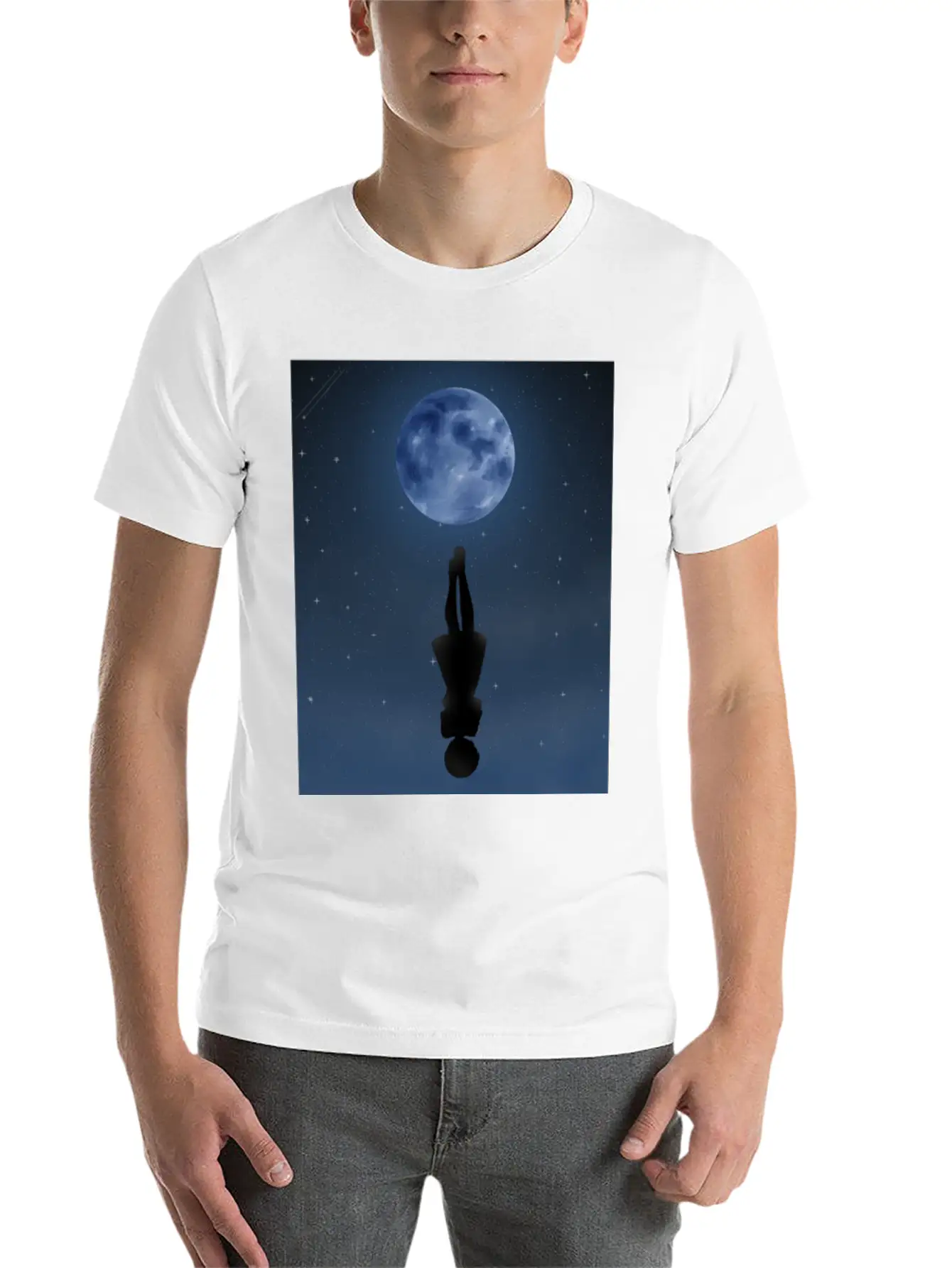 Fly Me To The Moon Timeless Short Sleeve Tee – Comfy And Minimalist Design