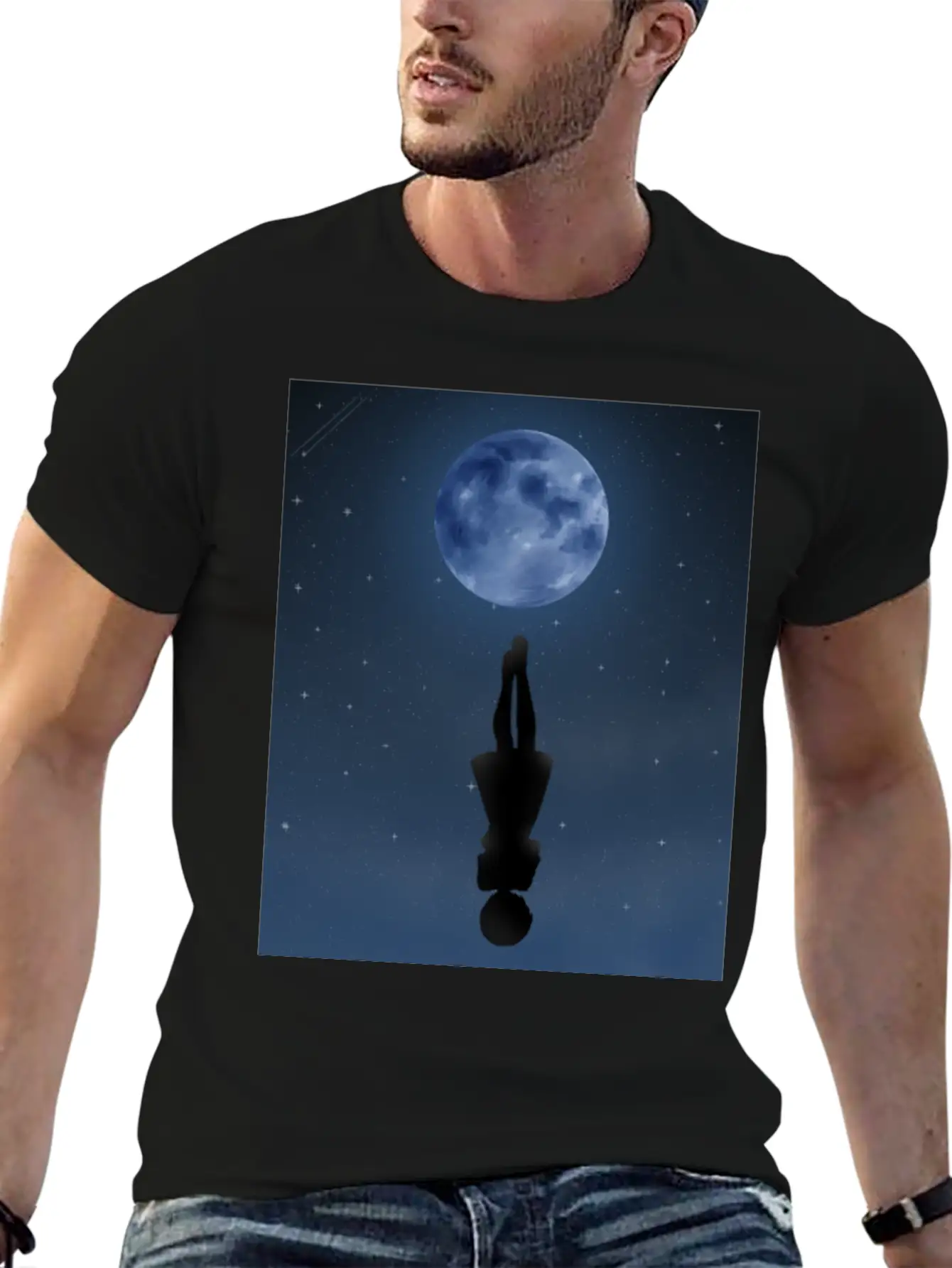 Fly Me To The Moon Timeless Short Sleeve Tee – Comfy And Minimalist Design