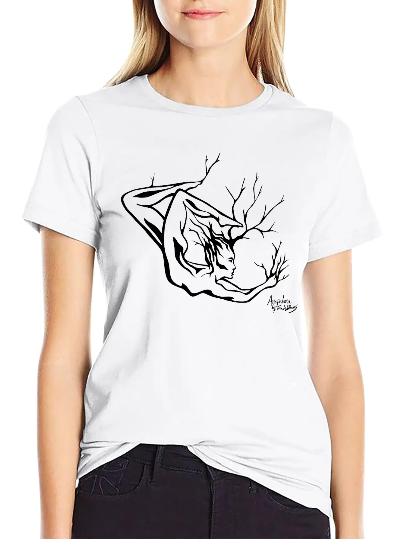 Flying Tree Dancer 1 Stylish Everyday T-Shirt – Unisex Basic Cotton Tee