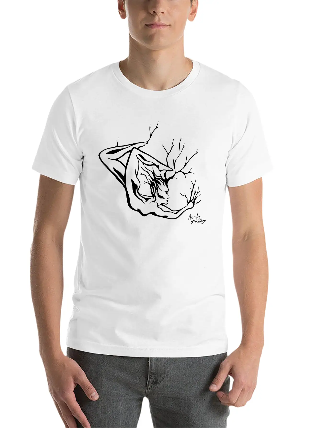 Flying Tree Dancer 1 Stylish Everyday T-Shirt – Unisex Basic Cotton Tee
