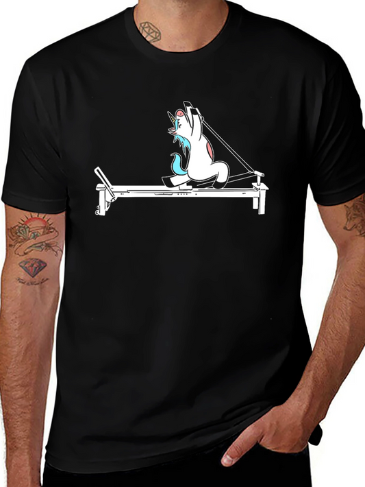 Pilates Unicorn T-Shirt - Funny Workout Tee