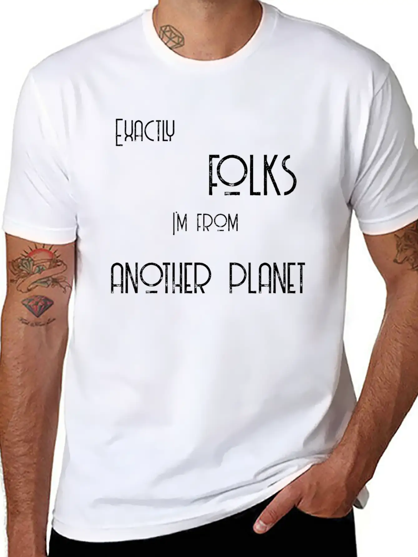 FOLKS Timeless Short Sleeve Tee – Comfy And Minimalist Design