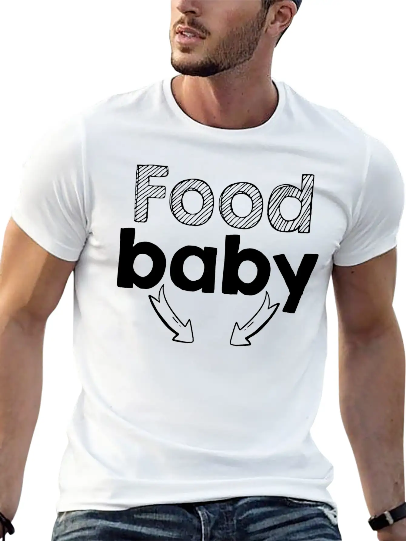 Food Baby Stylish Everyday T-Shirt – Unisex Basic Cotton Tee