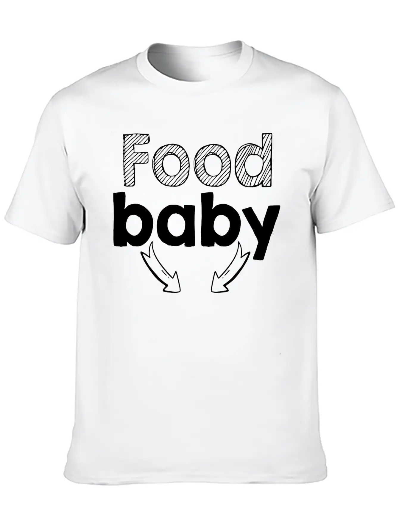 Food Baby Stylish Everyday T-Shirt – Unisex Basic Cotton Tee