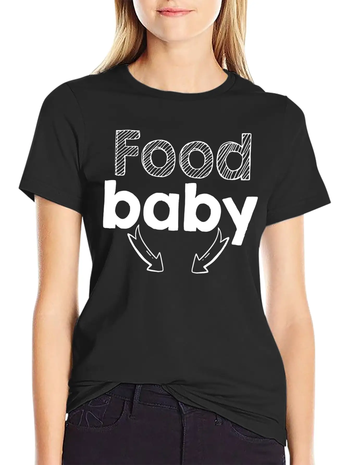 Food Baby Stylish Everyday T-Shirt – Unisex Basic Cotton Tee