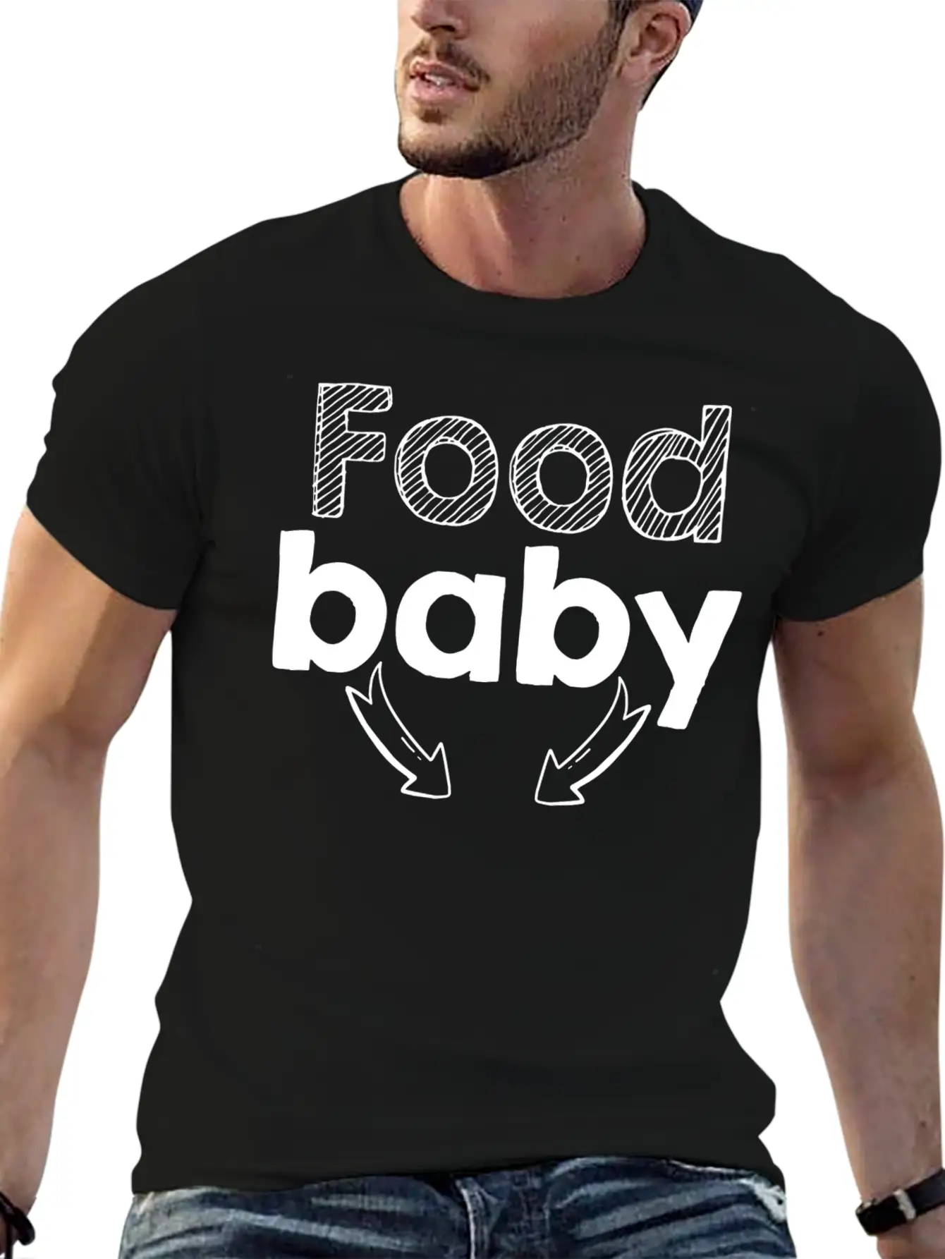 Food Baby Stylish Everyday T-Shirt – Unisex Basic Cotton Tee