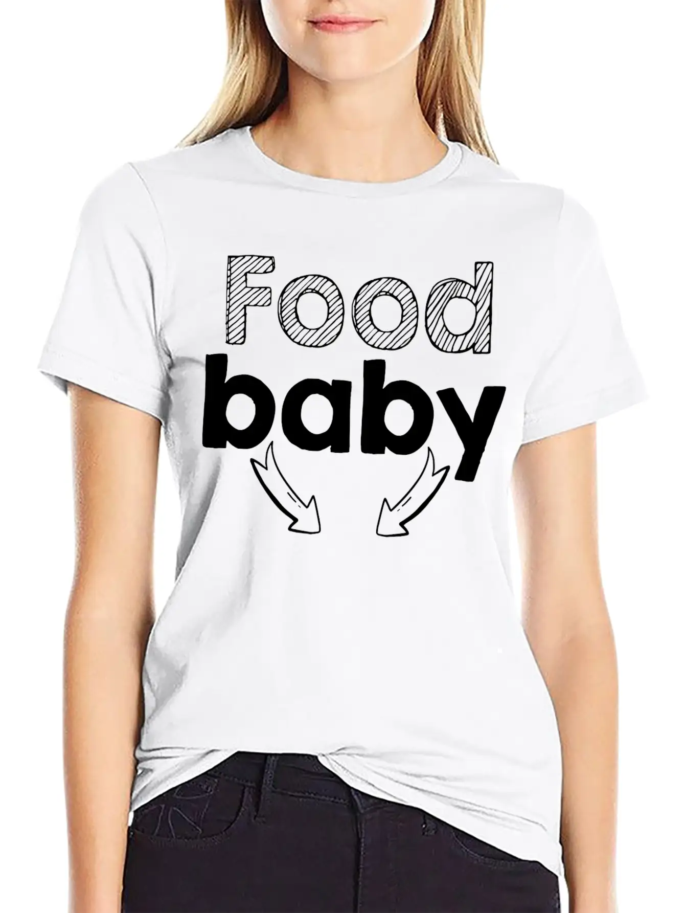 Food Baby Stylish Everyday T-Shirt – Unisex Basic Cotton Tee