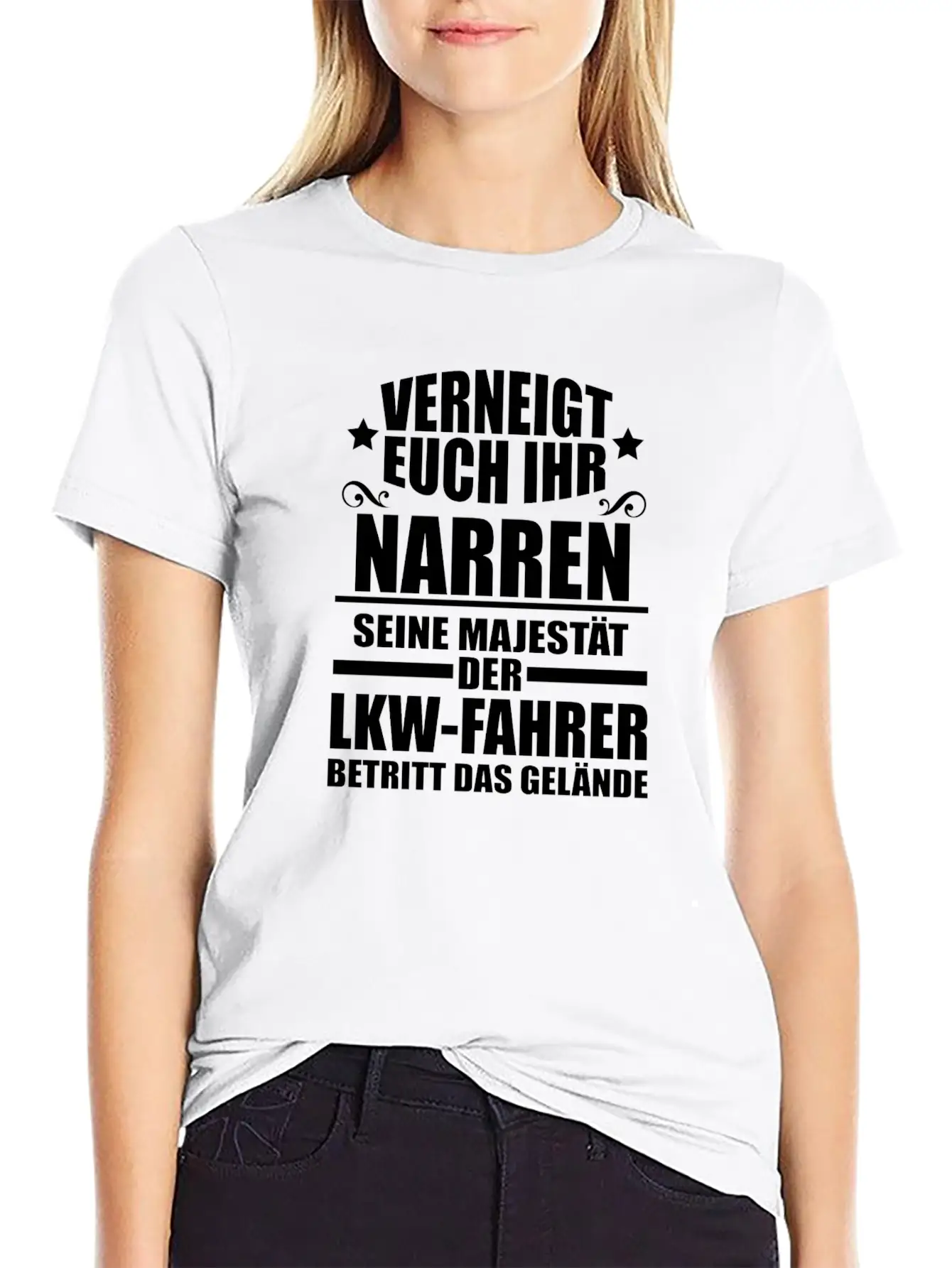 Fool Truck Driver Gift Unisex Short Sleeve Soft Cotton T-Shirt – Casual Everyday Wear