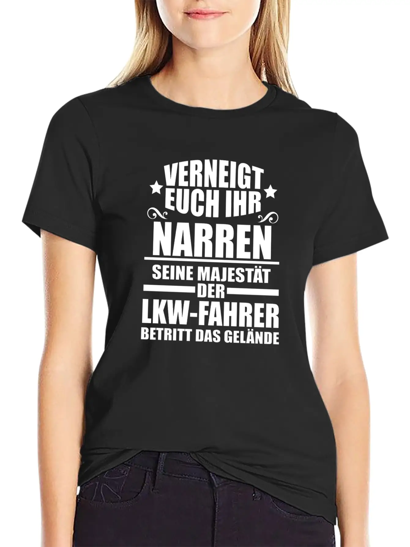 Fool Truck Driver Gift Unisex Short Sleeve Soft Cotton T-Shirt – Casual Everyday Wear