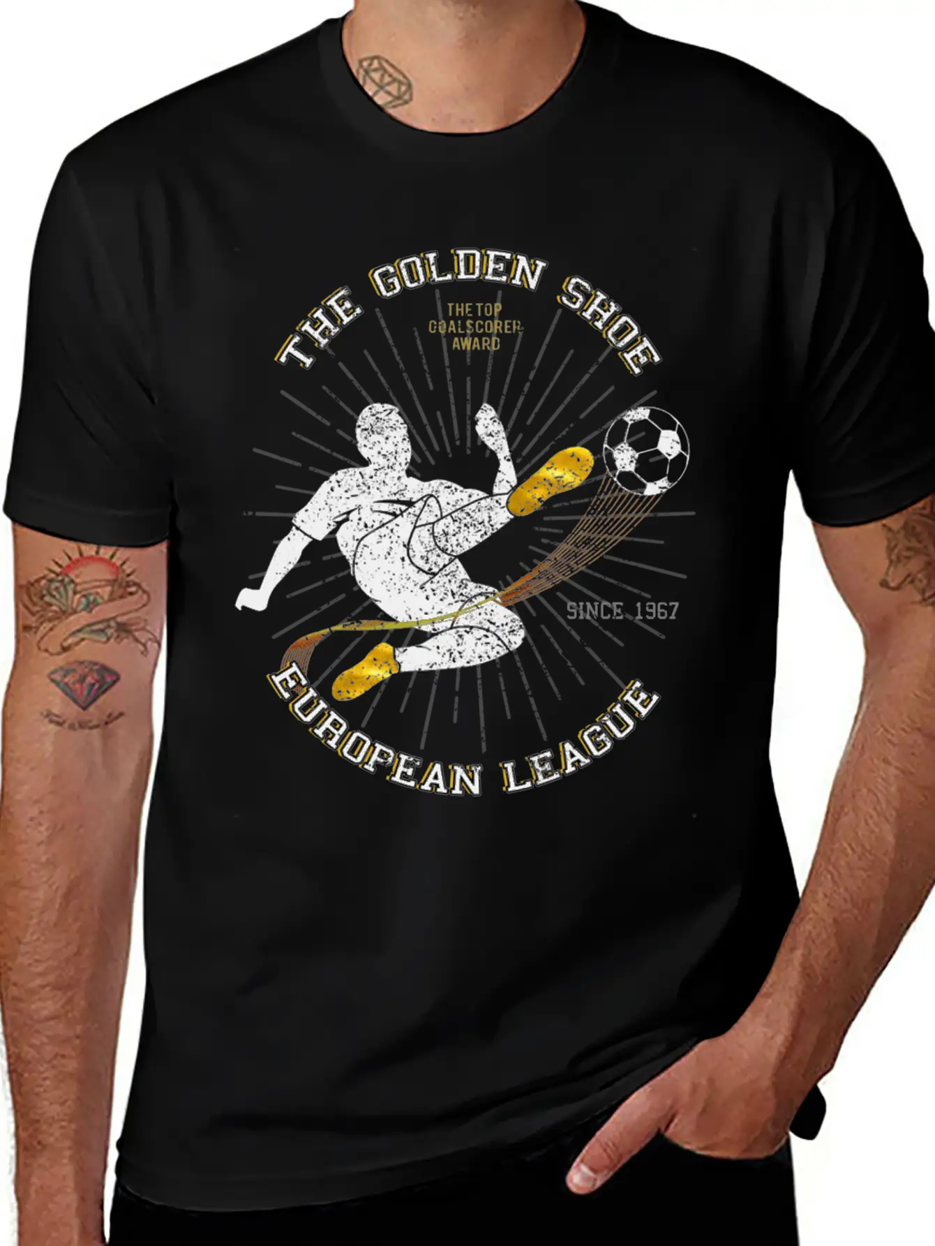 Football Golden Shoe Award Stylish Everyday T-Shirt – Unisex Basic Cotton Tee