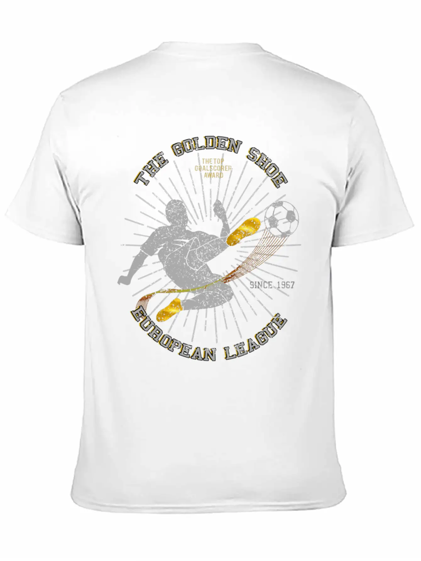 Football Golden Shoe Award Stylish Everyday T-Shirt – Unisex Basic Cotton Tee