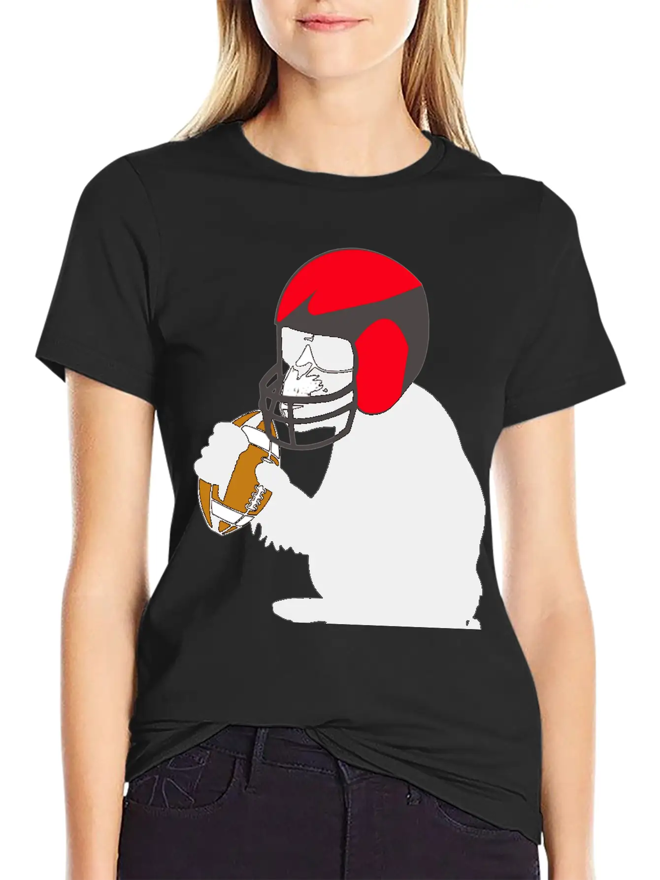 Football Monkey Stylish Everyday T-Shirt – Unisex Basic Cotton Tee