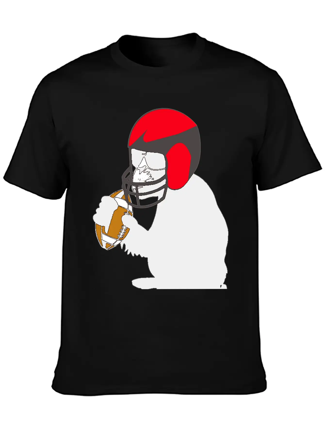 Football Monkey Stylish Everyday T-Shirt – Unisex Basic Cotton Tee