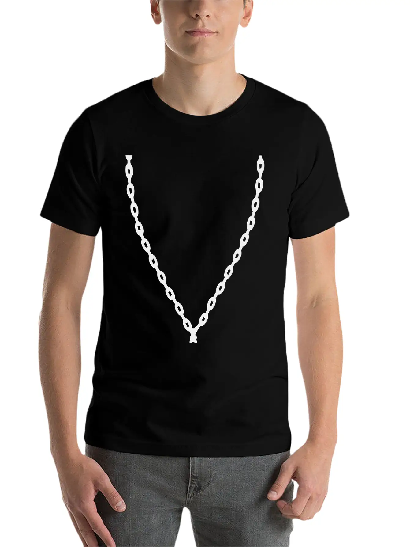 Football Necklace Jewelry Play Kick Goal Shooting Comfortable Minimalist Graphic Tee – Summer Style Essential