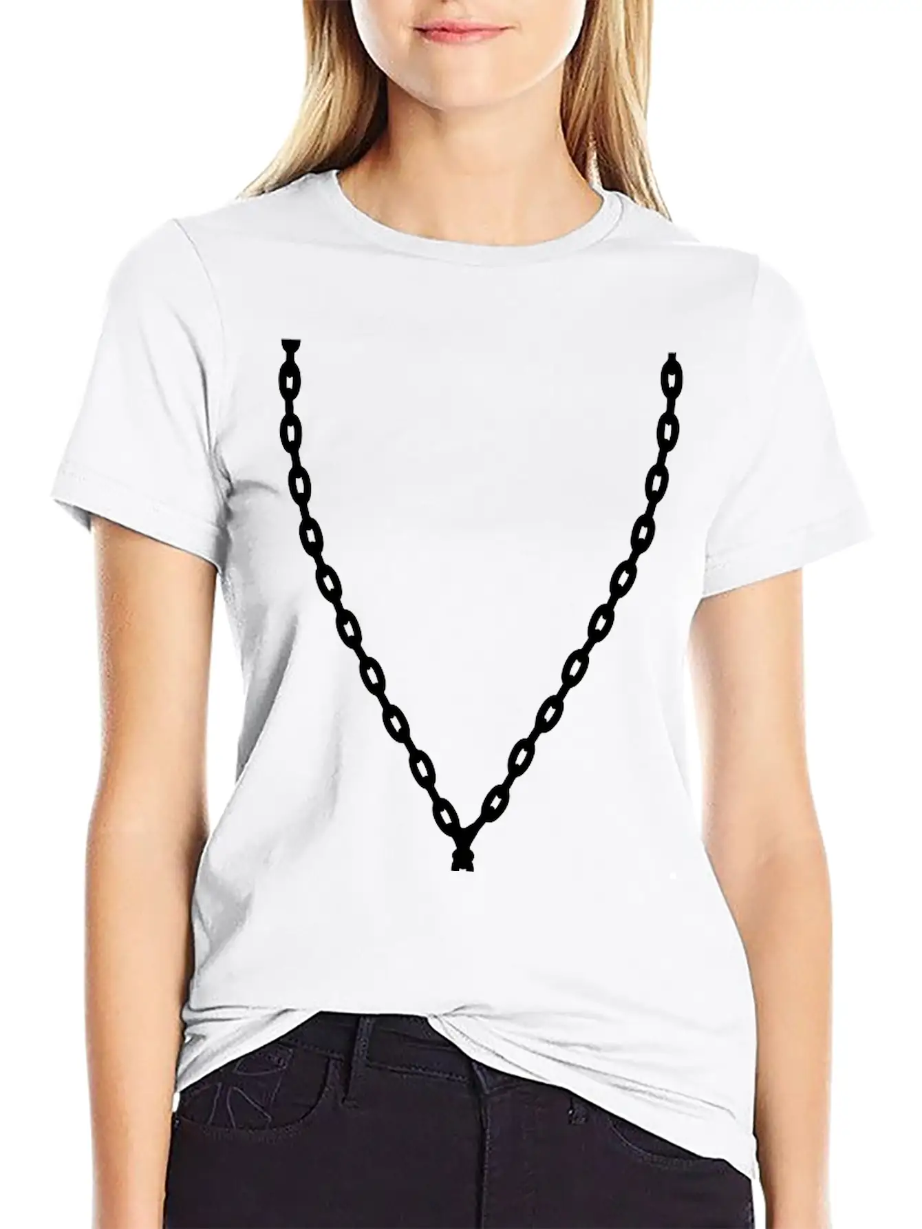 Football Necklace Jewelry Play Kick Goal Shooting Comfortable Minimalist Graphic Tee – Summer Style Essential