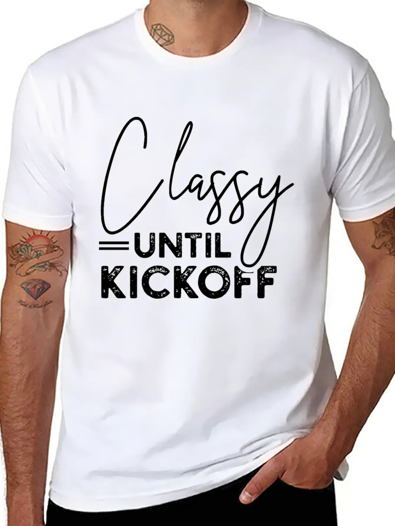 Football Player Sports Fan Timeless Short Sleeve Tee – Comfy And Minimalist Design
