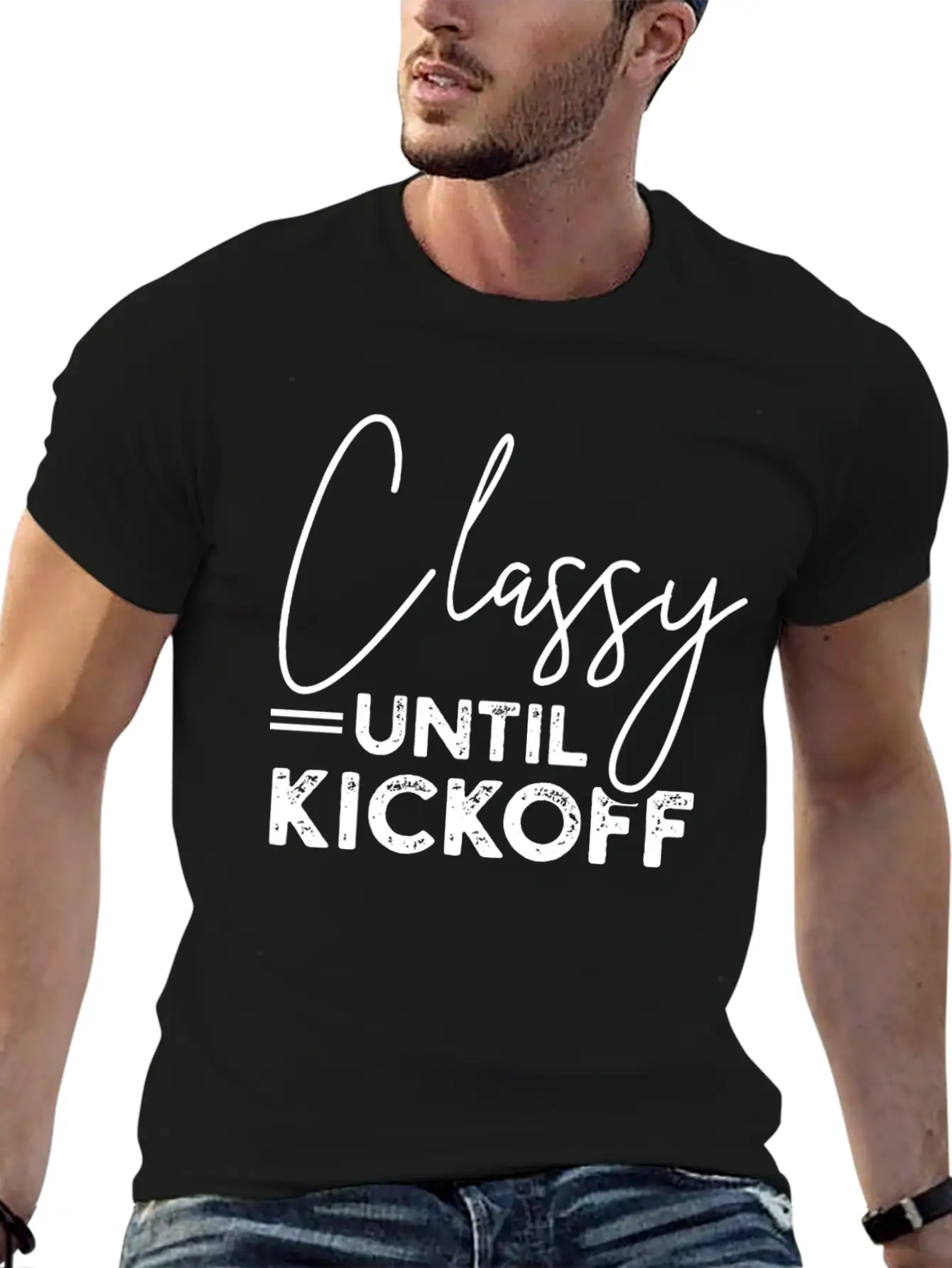 Football Player Sports Fan Timeless Short Sleeve Tee – Comfy And Minimalist Design