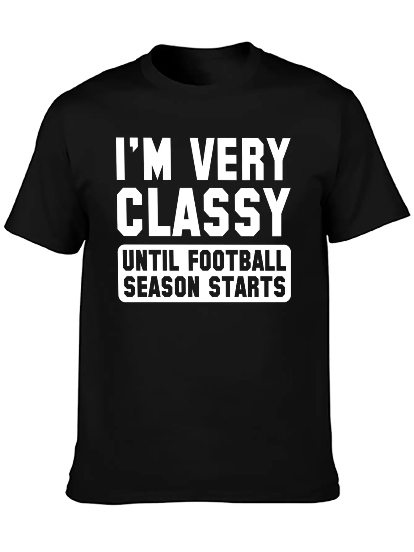 Football Season Classy Timeless Short Sleeve Tee – Comfy And Minimalist Design