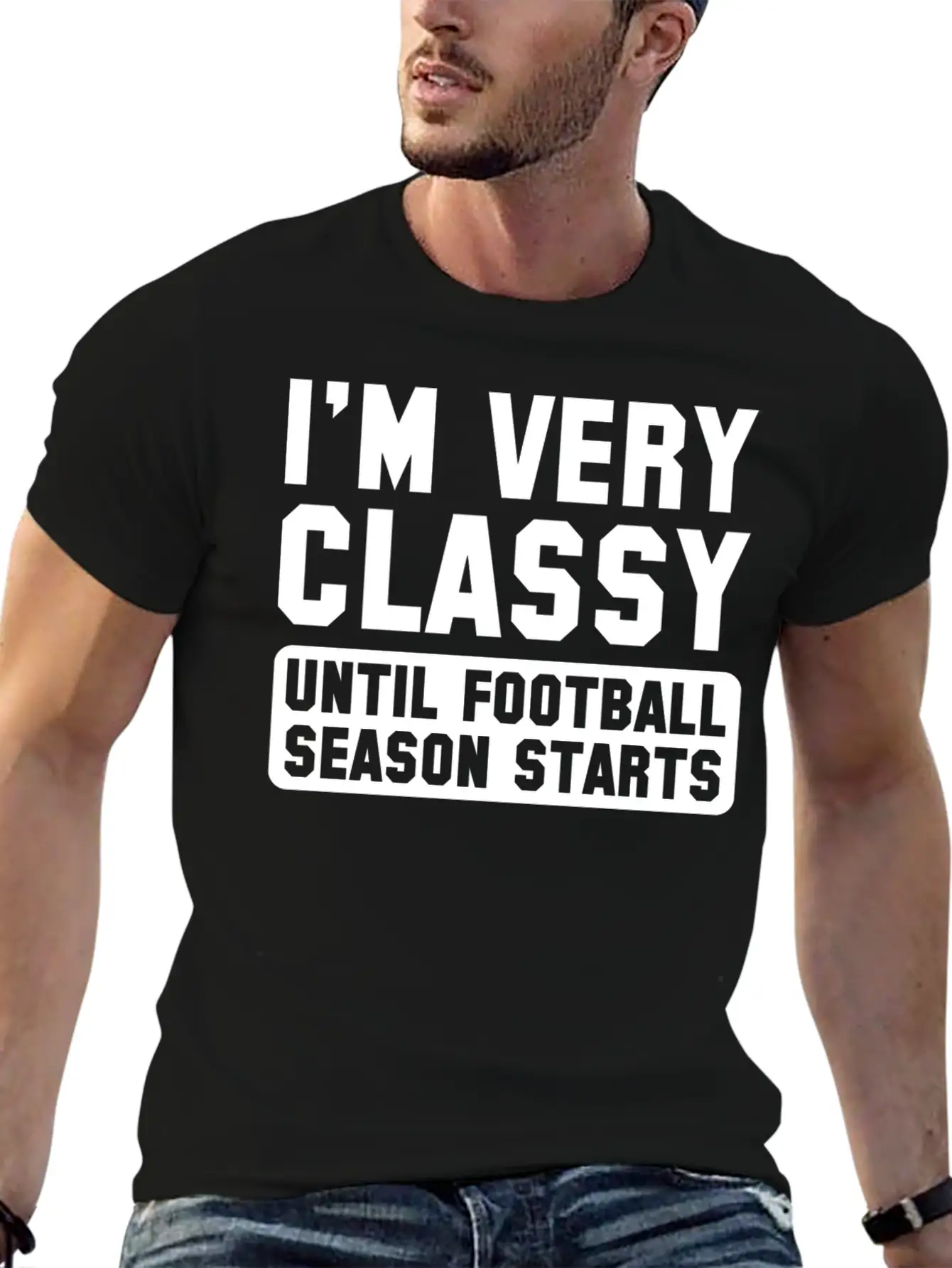 Football Season Classy Timeless Short Sleeve Tee – Comfy And Minimalist Design
