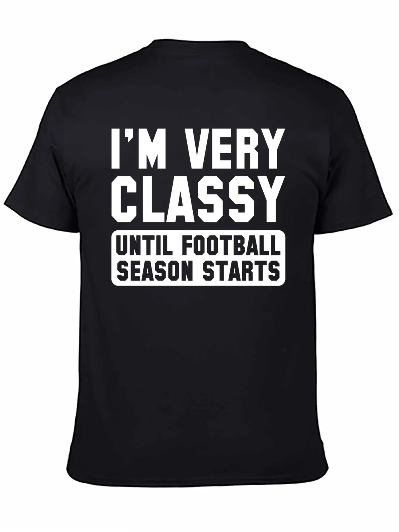 Football Season Classy Timeless Short Sleeve Tee – Comfy And Minimalist Design