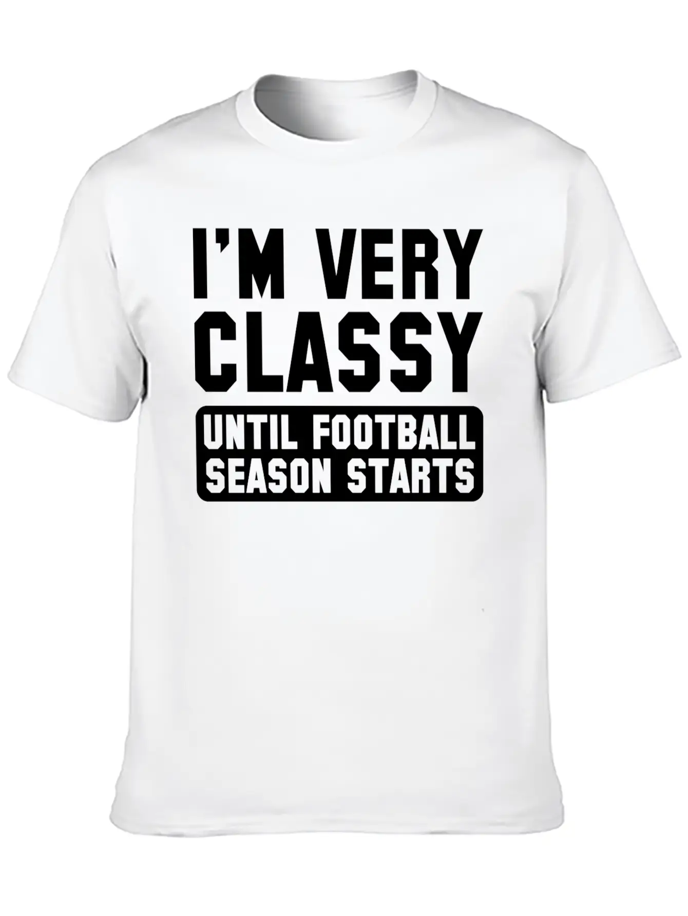 Football Season Classy Timeless Short Sleeve Tee – Comfy And Minimalist Design