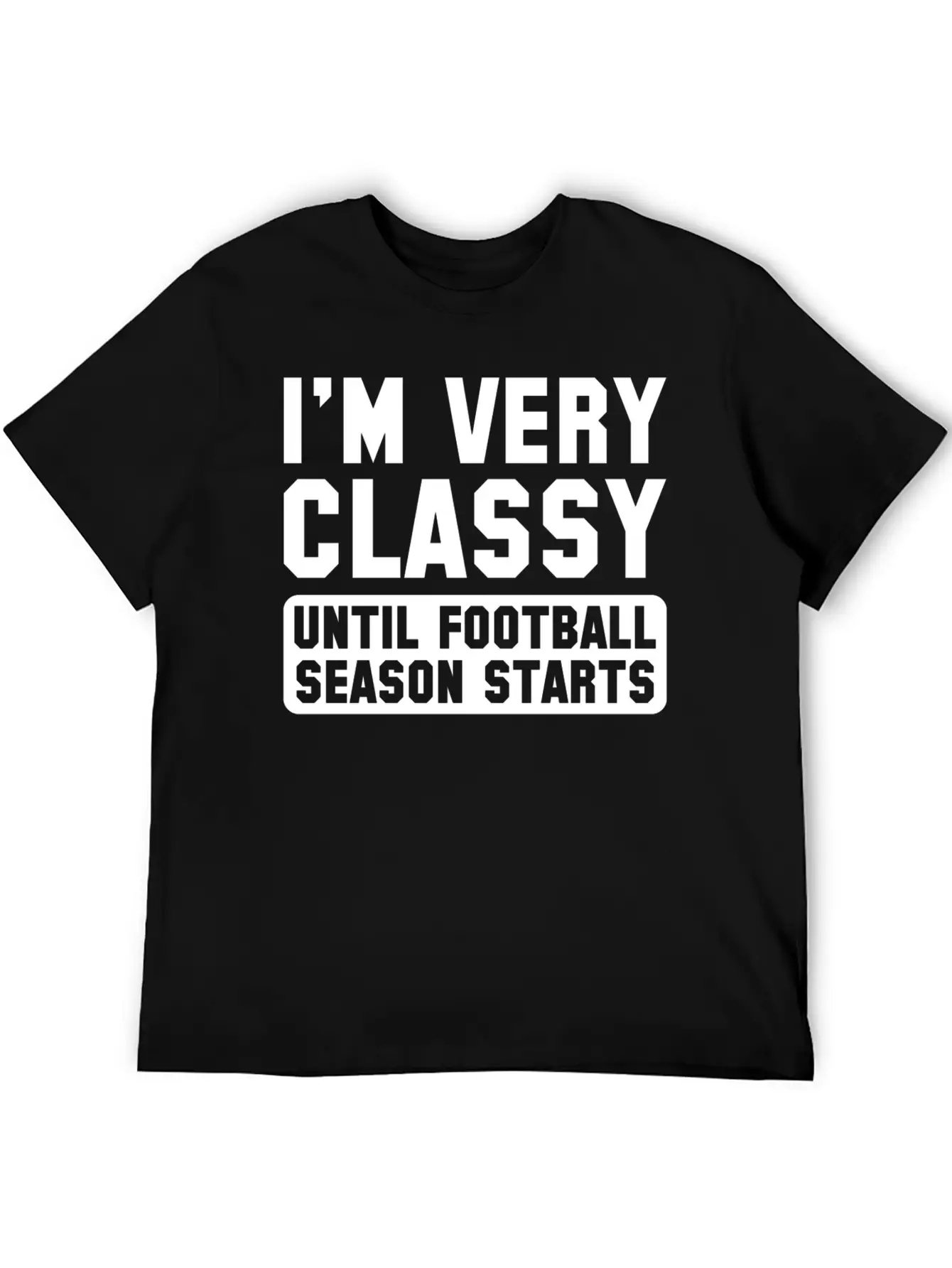Football Season Classy Timeless Short Sleeve Tee – Comfy And Minimalist Design