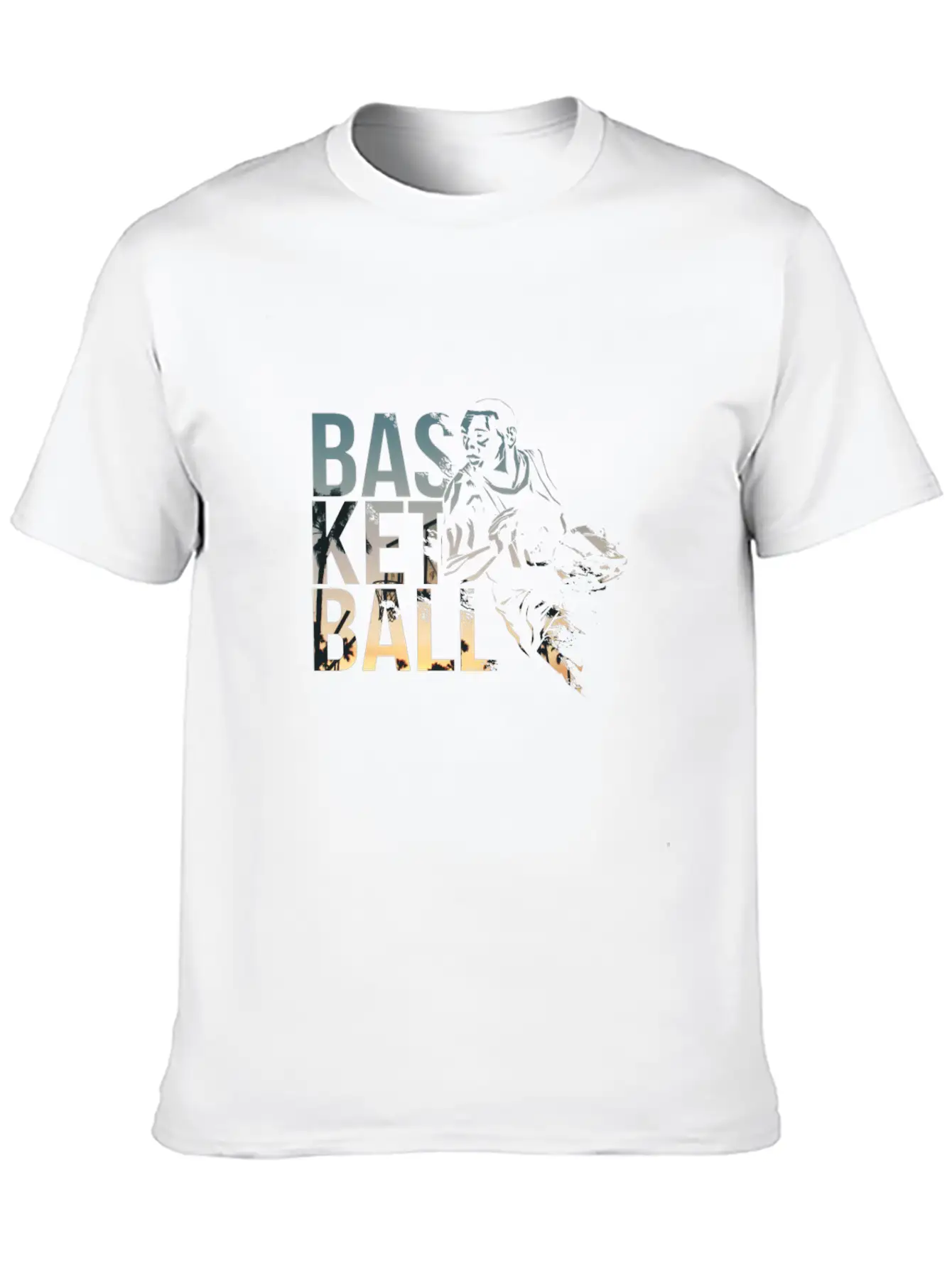 For Basketball Lovers And Professionals Stylish Everyday T-Shirt – Unisex Basic Cotton Tee