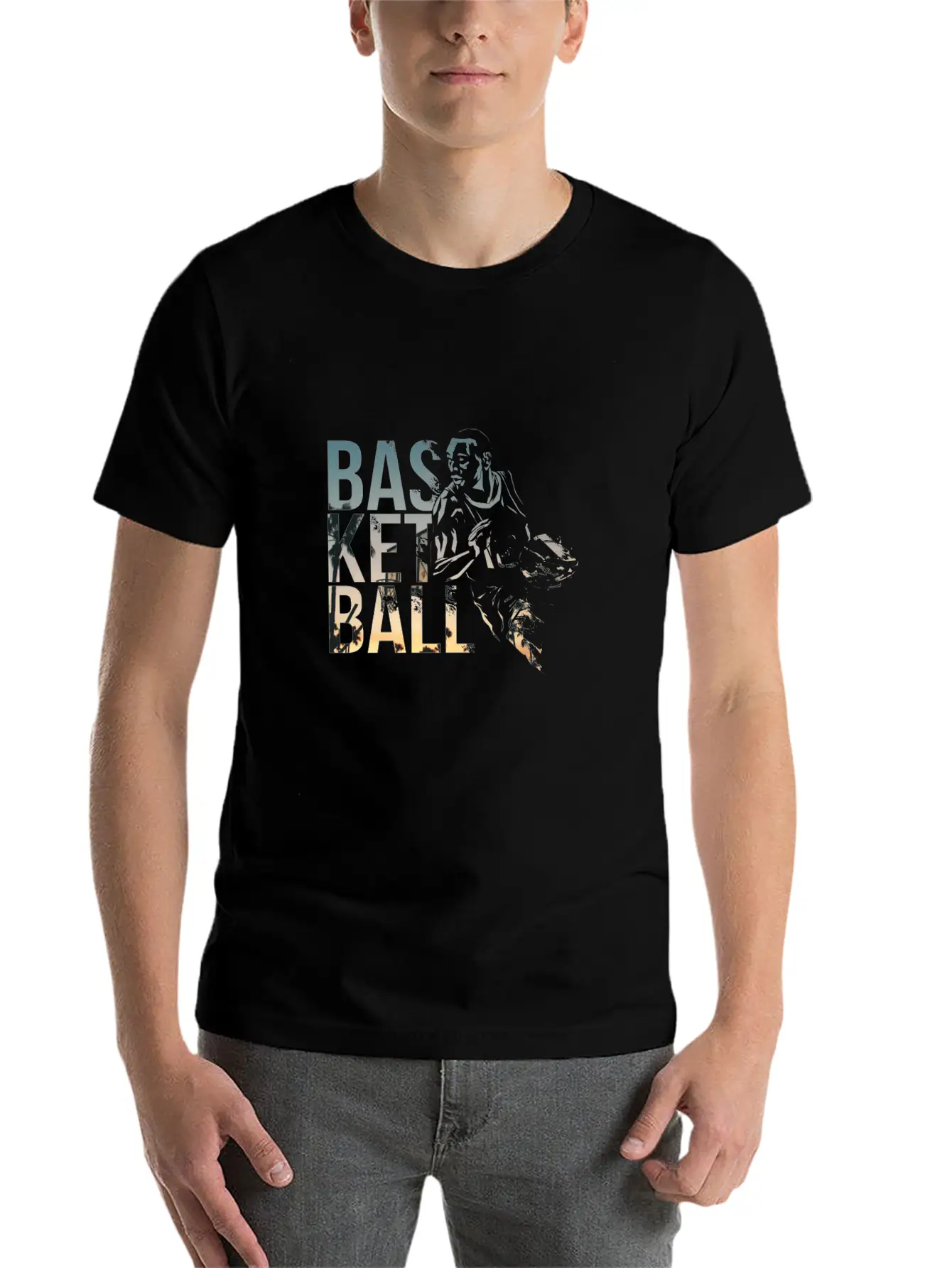For Basketball Lovers And Professionals Stylish Everyday T-Shirt – Unisex Basic Cotton Tee