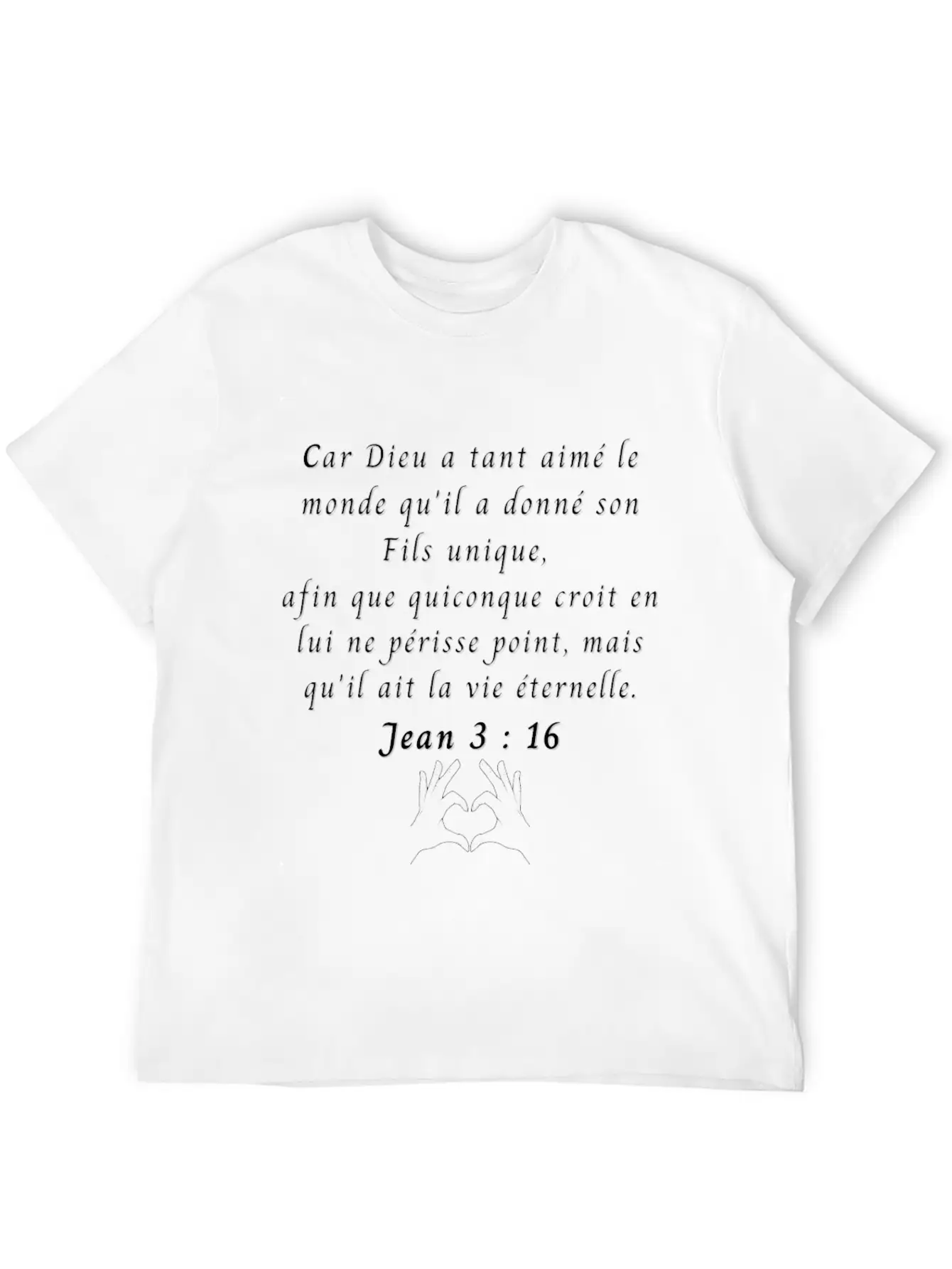 For God Loved The World So Much... Unisex Short Sleeve Soft Cotton T-Shirt – Casual Everyday Wear