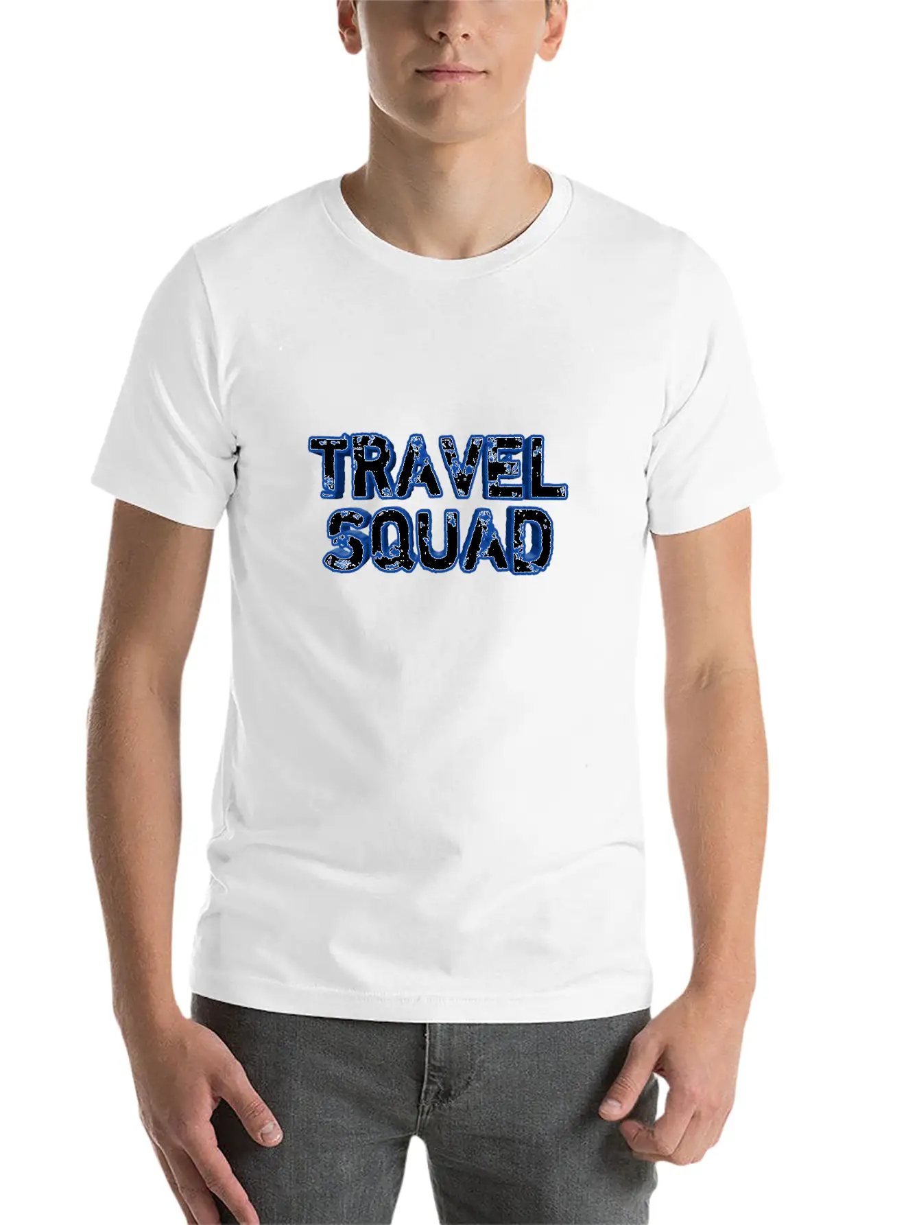 For Travelers- Travel Squad Unisex Short Sleeve Soft Cotton T-Shirt – Casual Everyday Wear