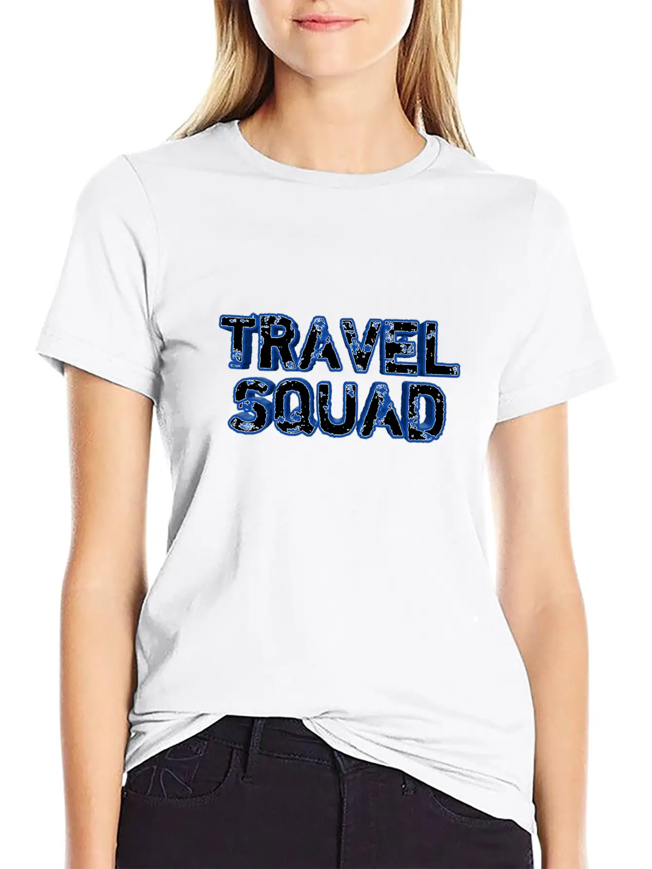 For Travelers- Travel Squad Unisex Short Sleeve Soft Cotton T-Shirt – Casual Everyday Wear