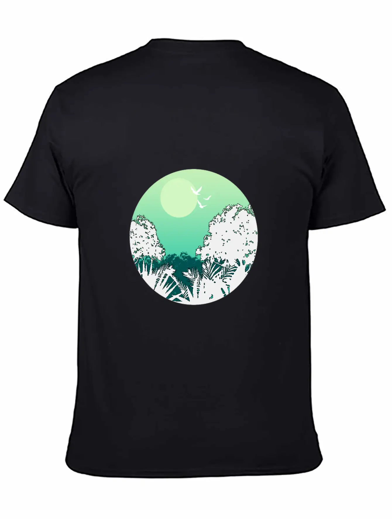 Forest Gift Wilderness Unisex Short Sleeve Soft Cotton T-Shirt – Casual Everyday Wear