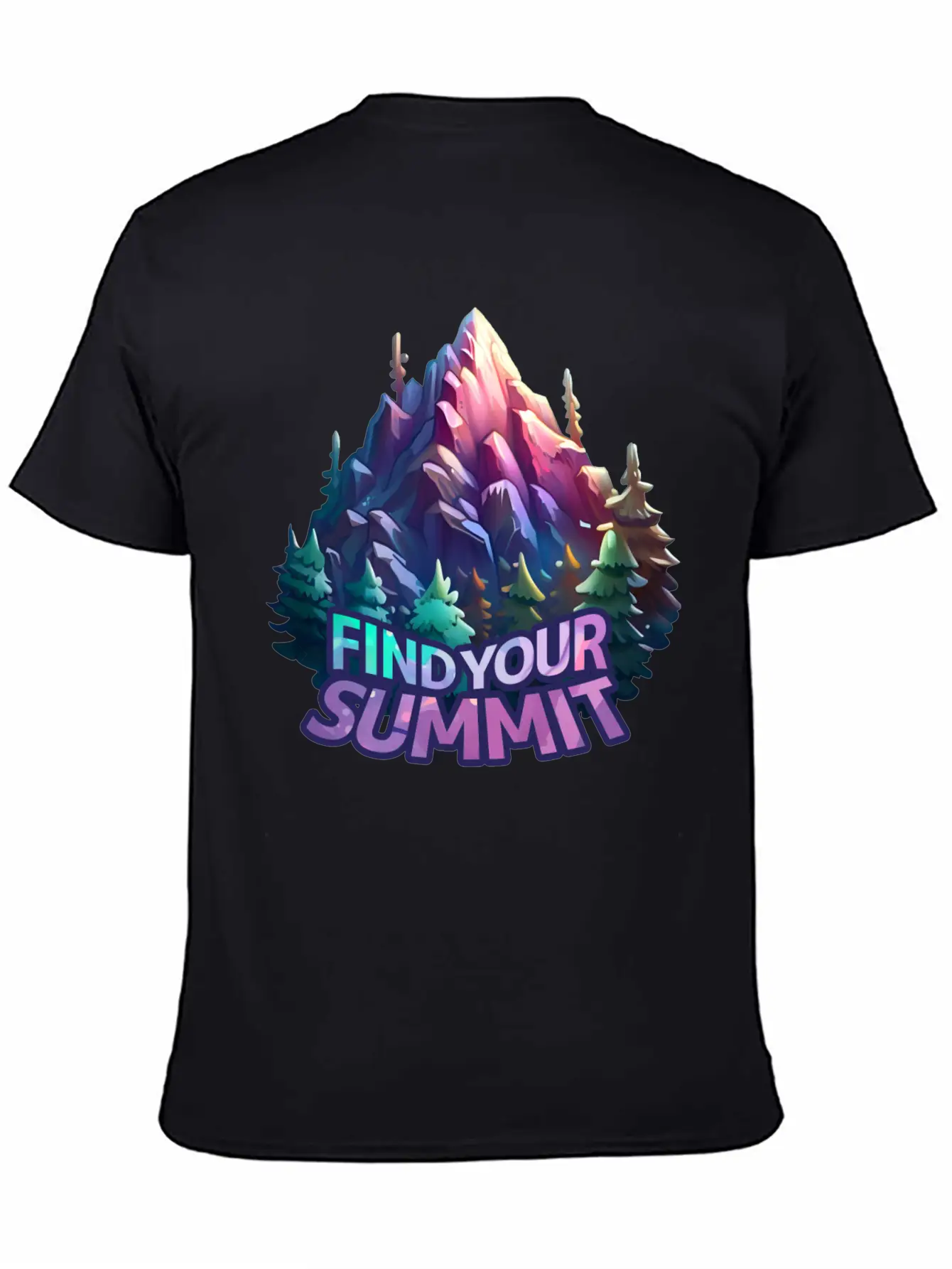 Forest Mountain 03 Stylish Everyday T-Shirt – Unisex Basic Cotton Tee