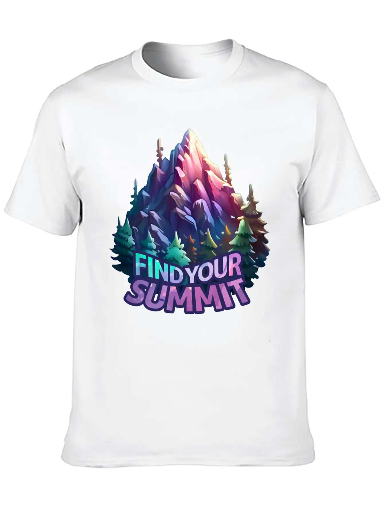 Forest Mountain 03 Stylish Everyday T-Shirt – Unisex Basic Cotton Tee