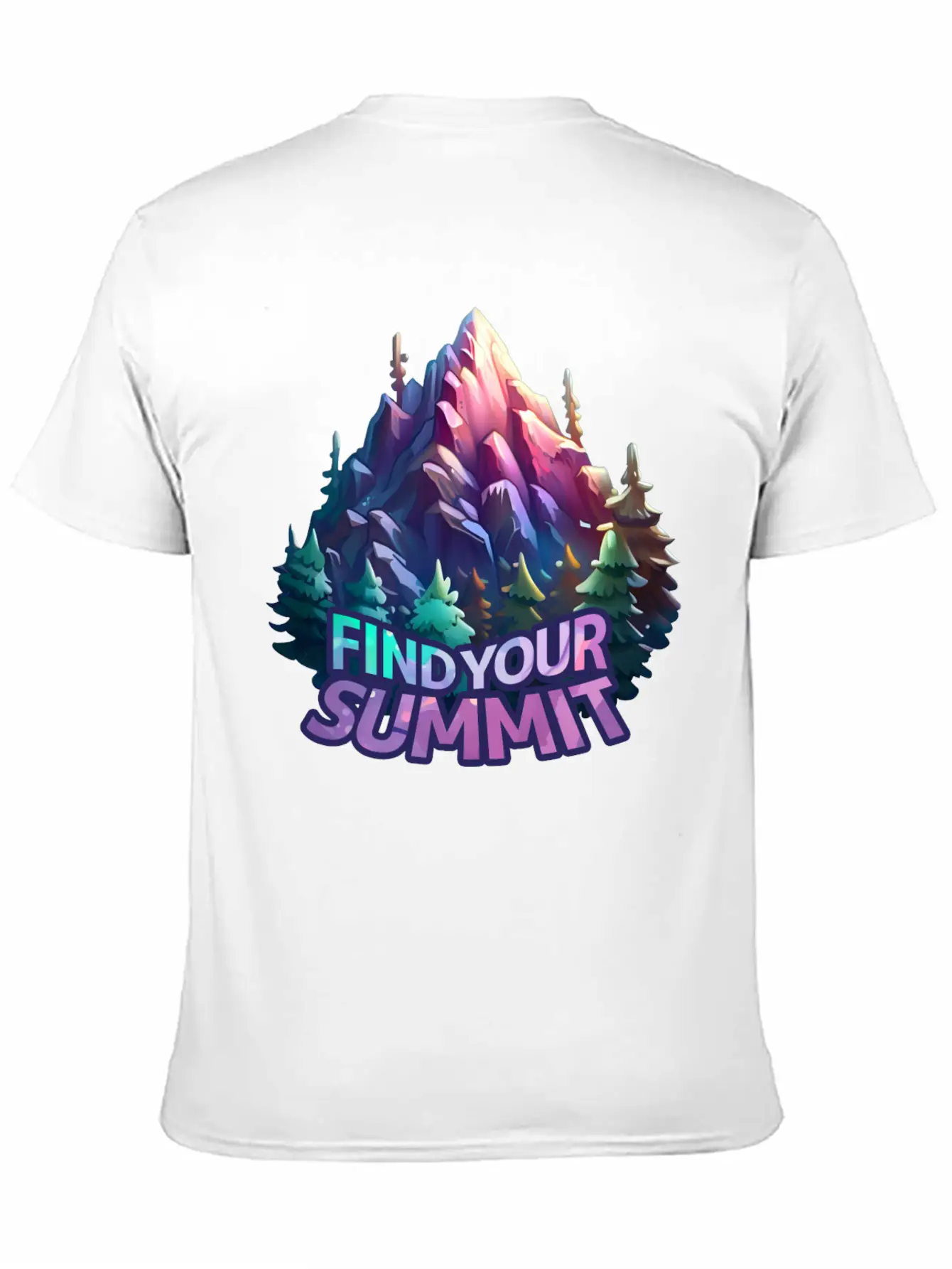 Forest Mountain 03 Stylish Everyday T-Shirt – Unisex Basic Cotton Tee