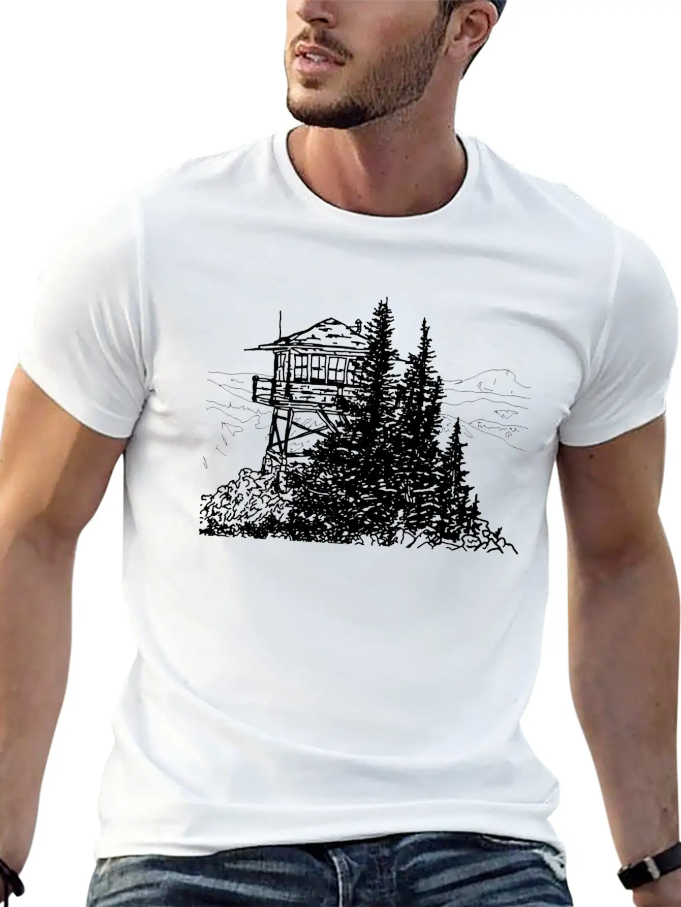 Forest Stylish Everyday T-Shirt – Unisex Basic Cotton Tee