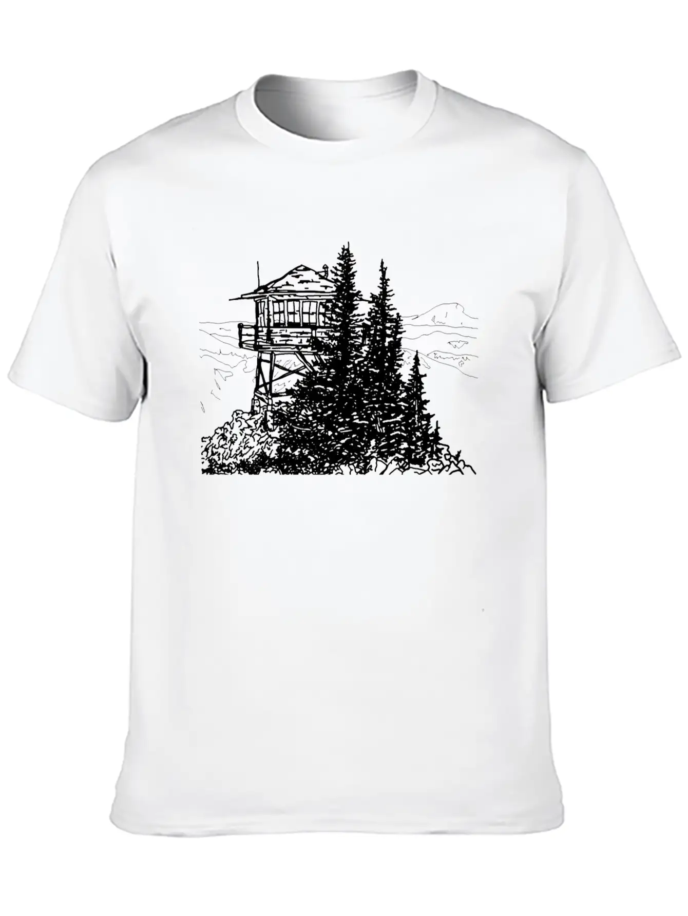 Forest Stylish Everyday T-Shirt – Unisex Basic Cotton Tee